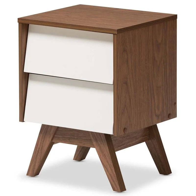 Home Square 2 Piece Bedroom Set with Full Size Headboard and Nightstand