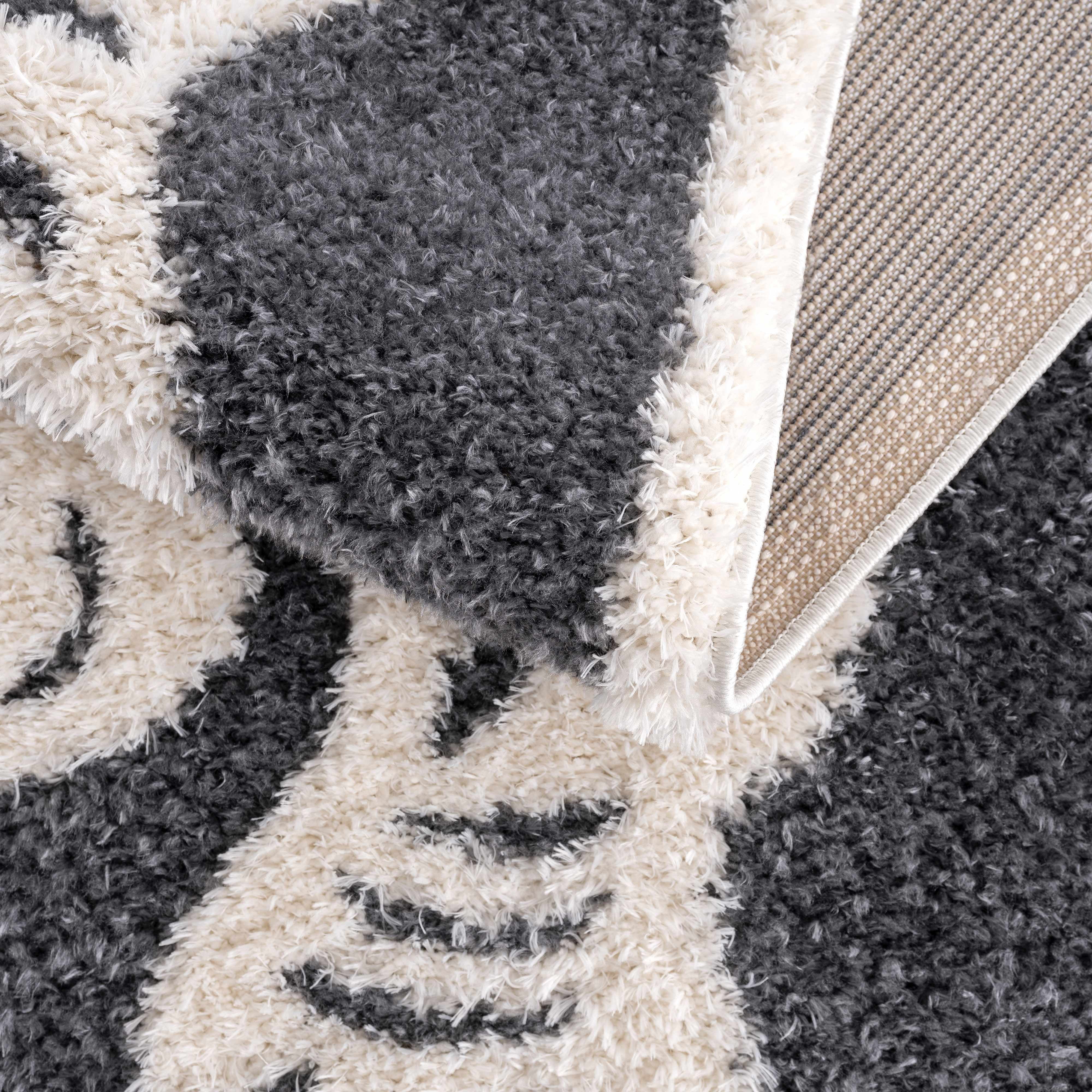 Hauteloom Tilos Tiger Pattern Shag Area Rug 6'7