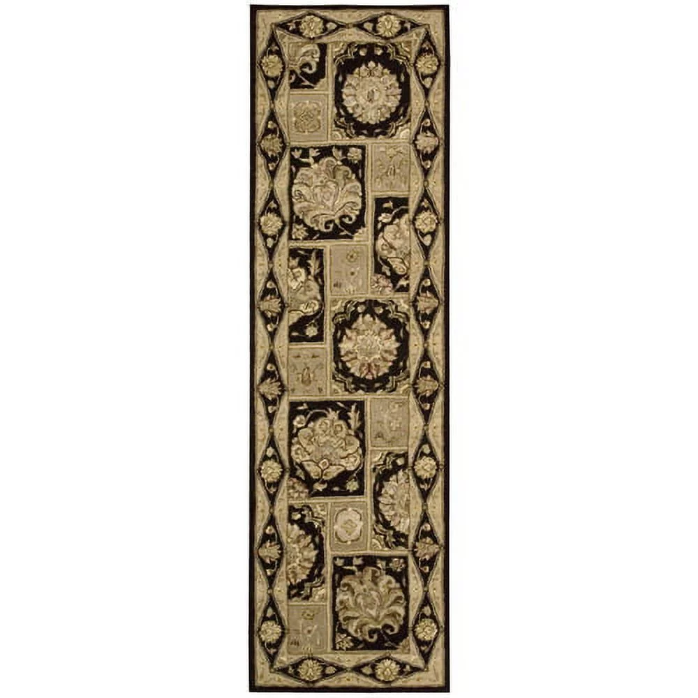 Nourison Hand-tufted Area Rug Black 7'9