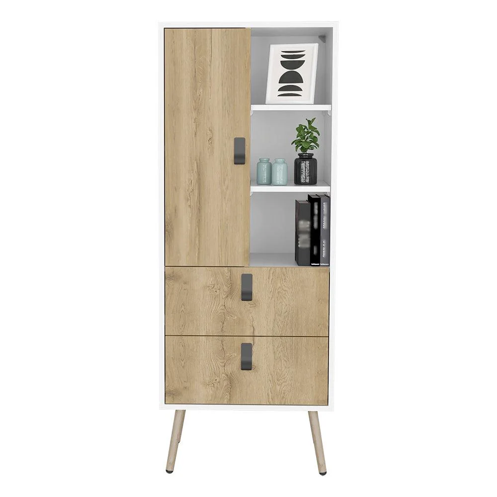 We Have Furniture Tall Dresser Magness, Bedroom, White / Macadamia