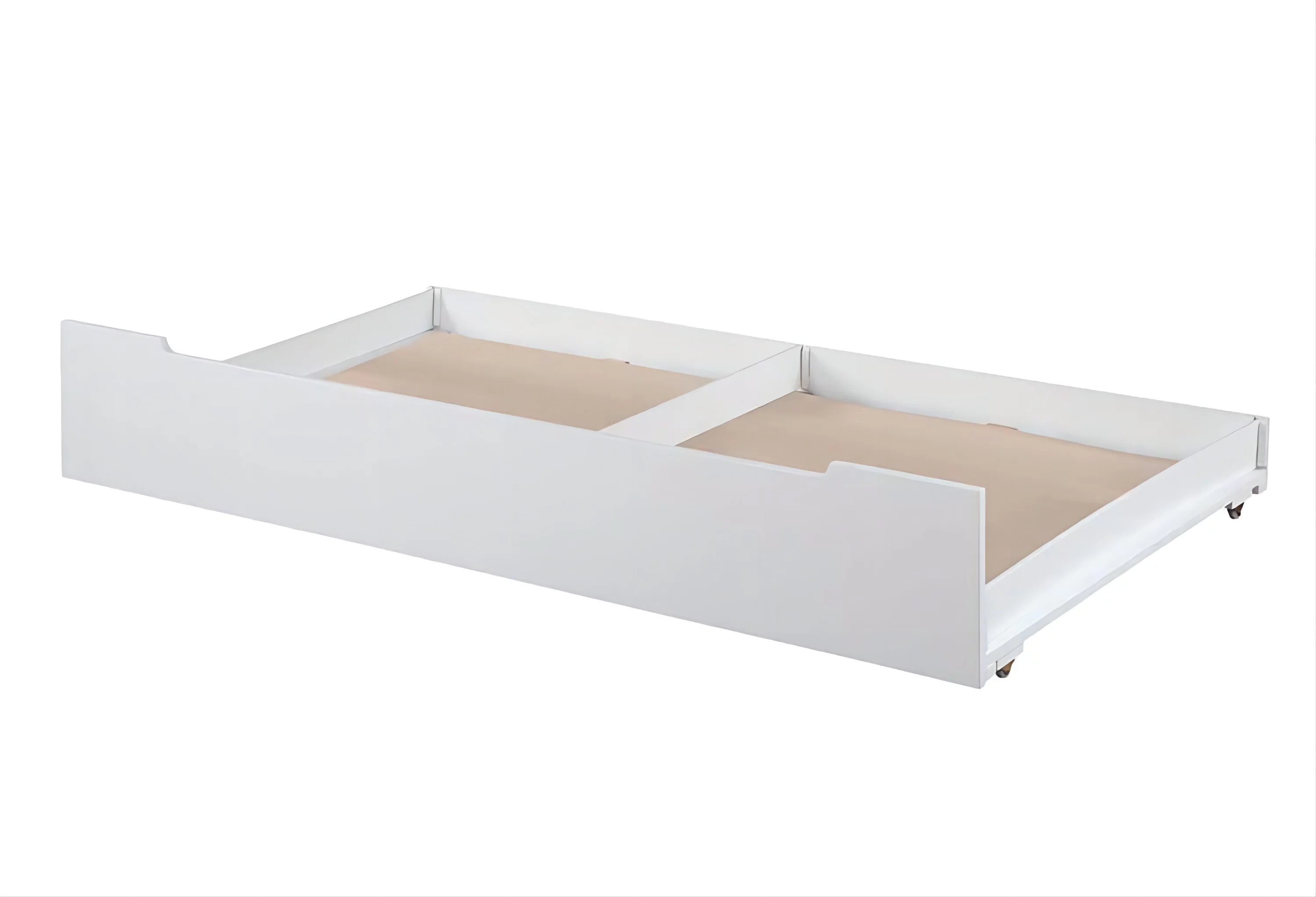 CoSoTower Trundle (Twin), Oak & White Finish Bd01288