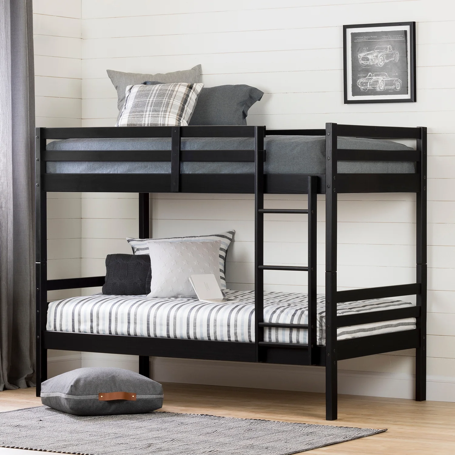 Maykoosh Suburban Soiree Solid Wood Industrial Bunk Beds