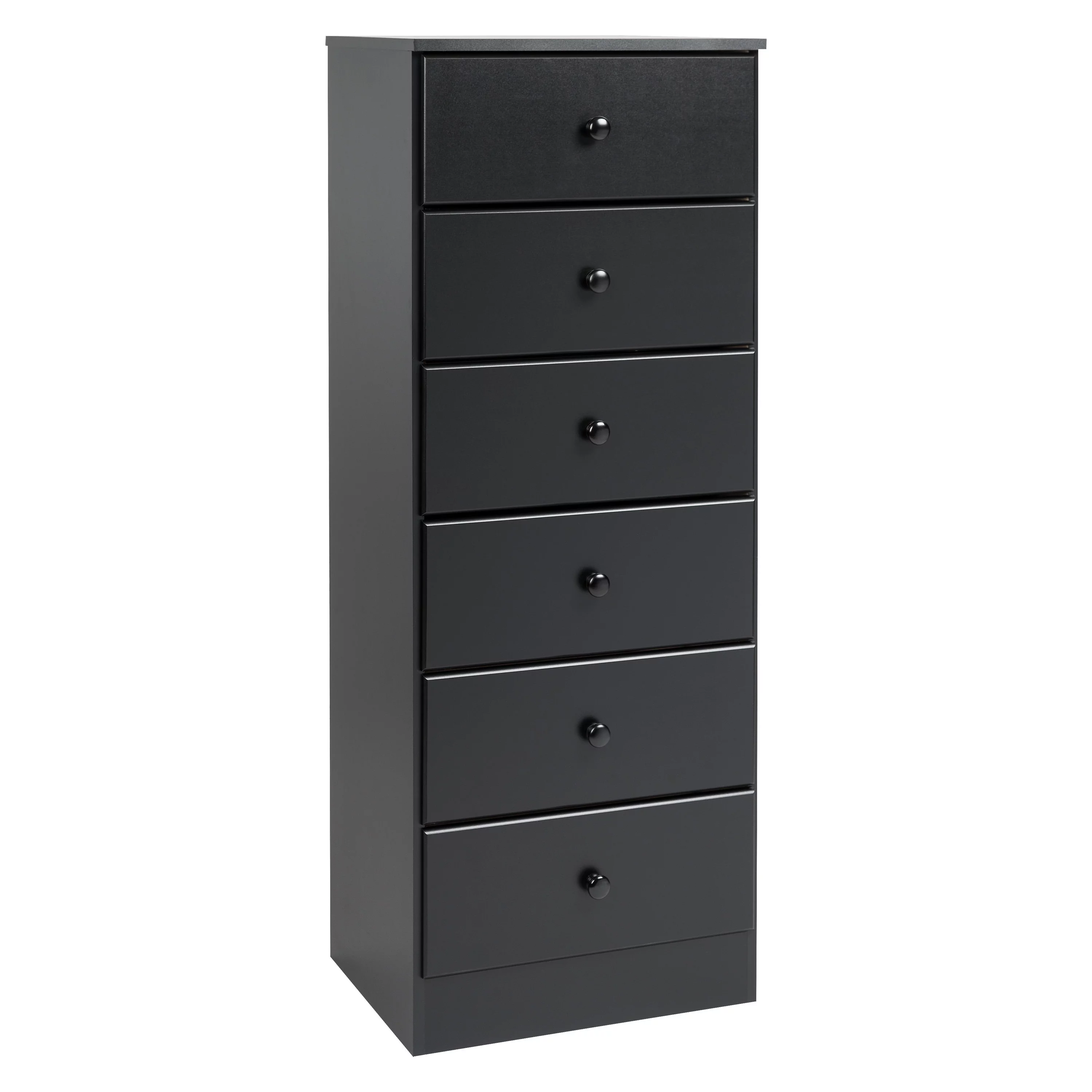 Prepac Astrid Tall Black Dresser: 16