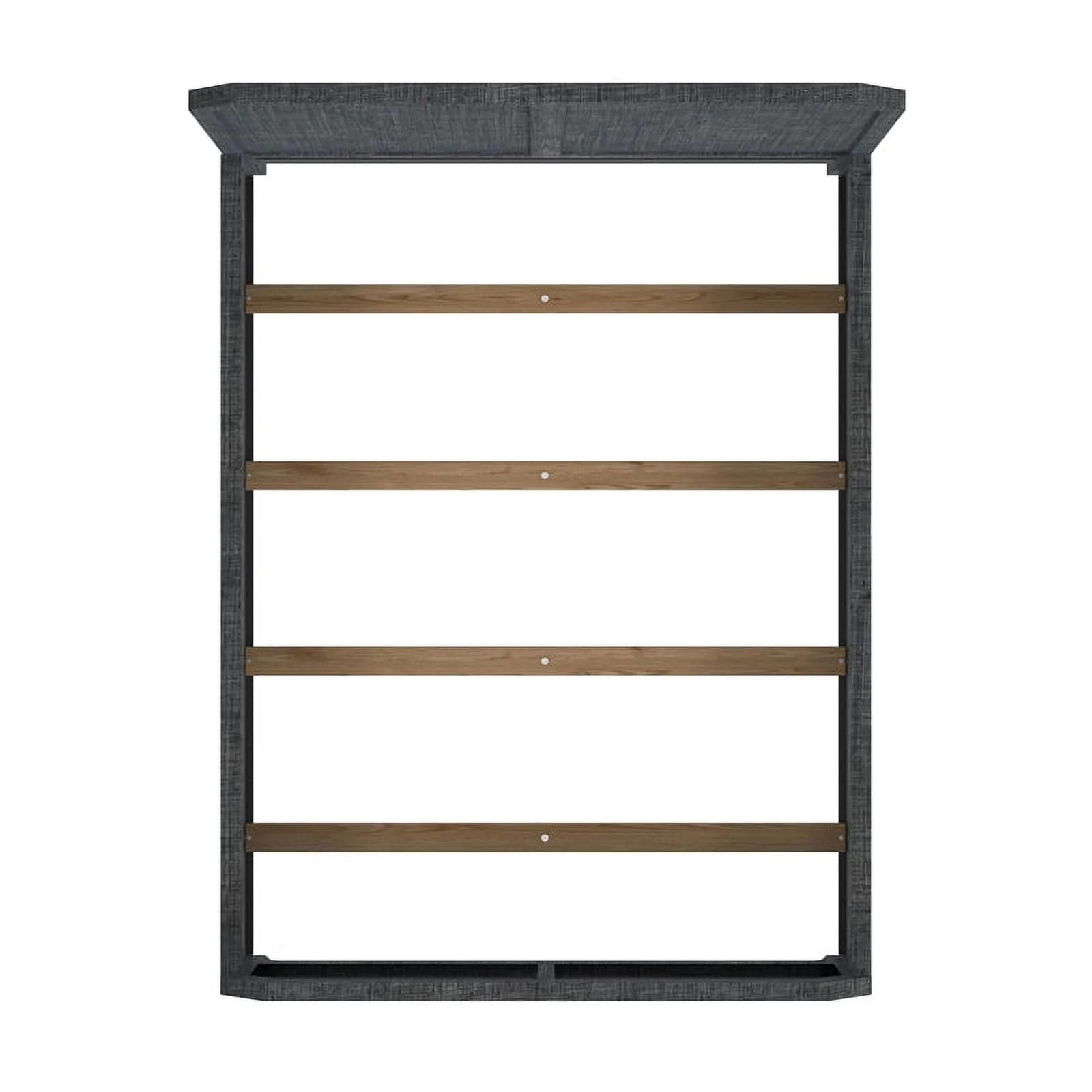 Butler Specialty Company Bar Harbor Queen Raffia Panel Bed - Charcoal Gray