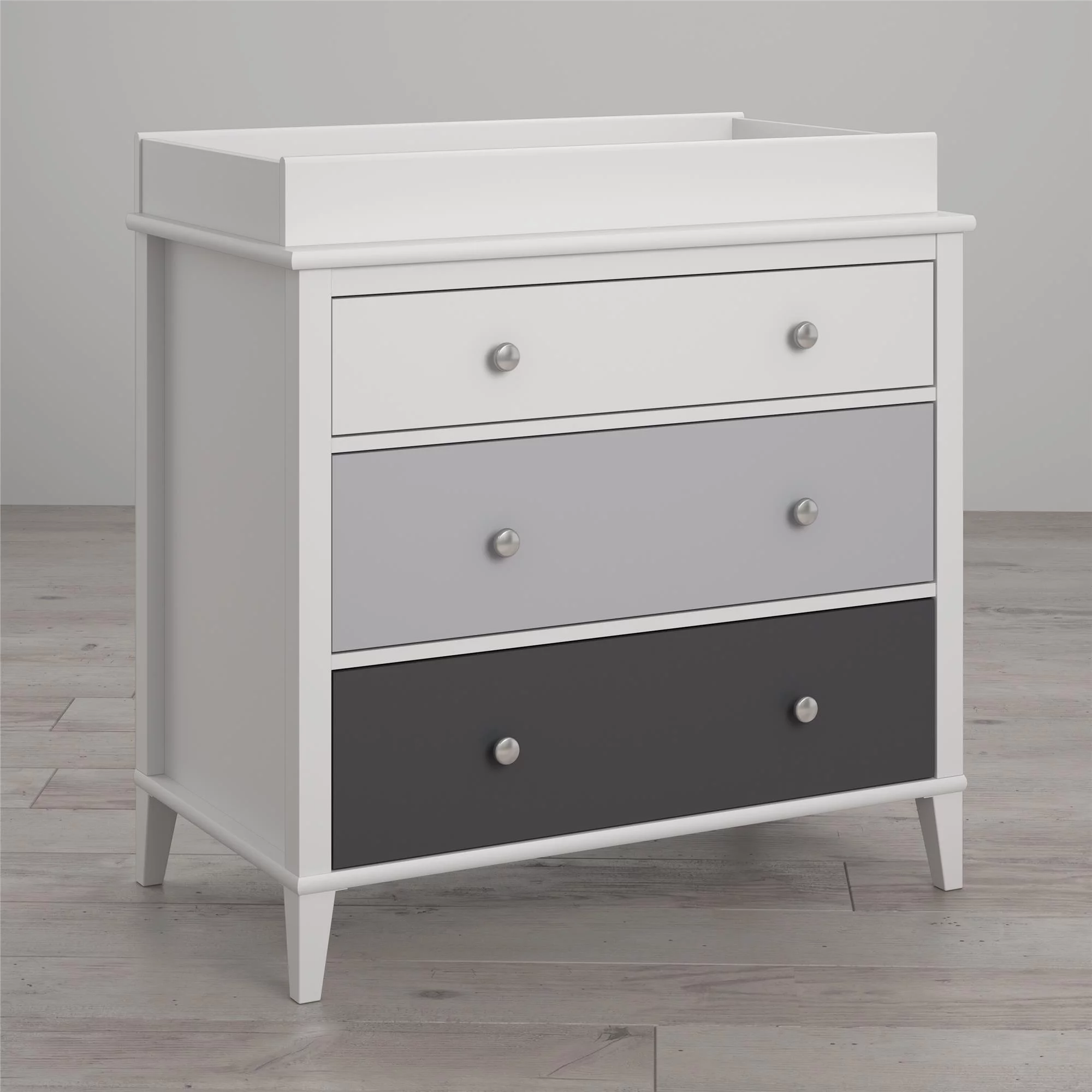 Little Seeds Monarch Hill Poppy 3-Drawer Changing Table, White
