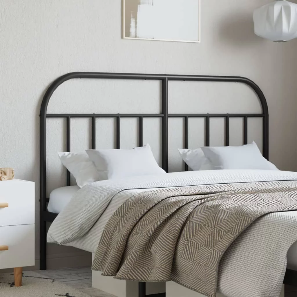 Aibecy Metal Headboard Black 53.1