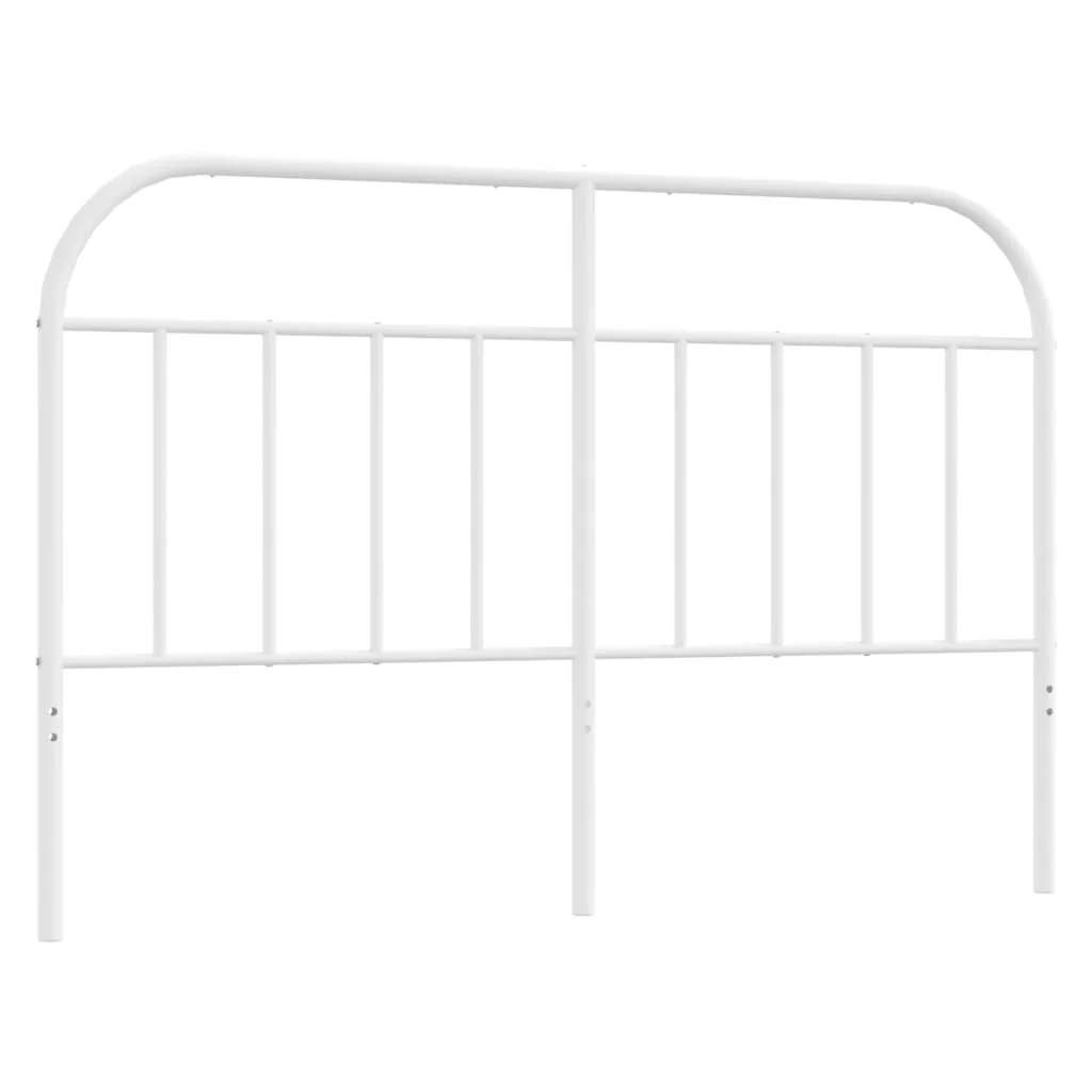 Dcenta Metal Headboard White 59.1