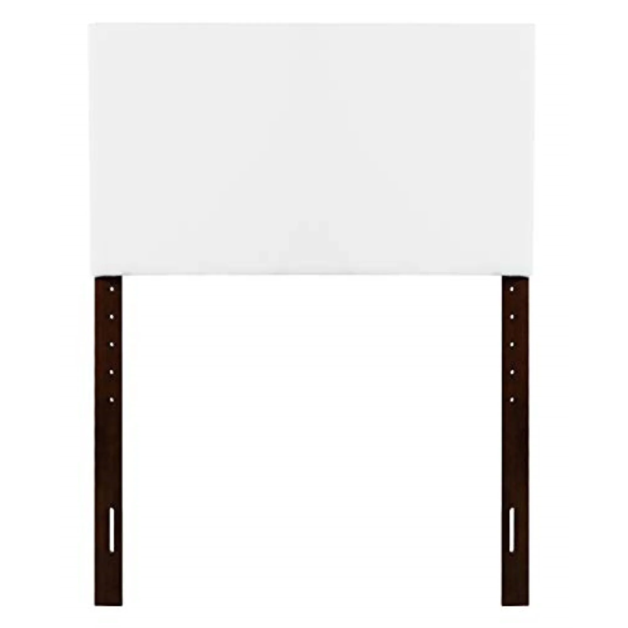 Glory Furniture Nova Faux Leather Upholstered Twin Headboard in White