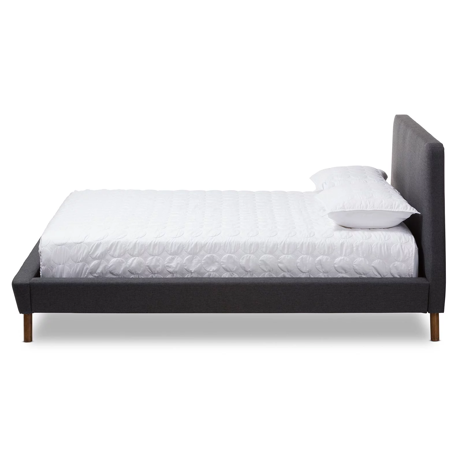 Baxton Studio Sinclaire Upholstered Queen Platform Bed