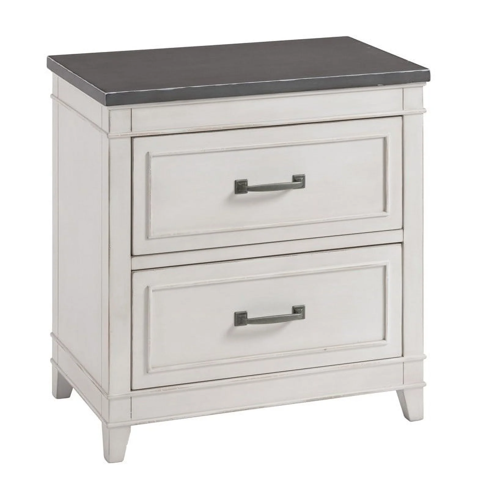Home Square 3-Piece Set with Del Mar 2 Nightstands & 5 Drawer Chest