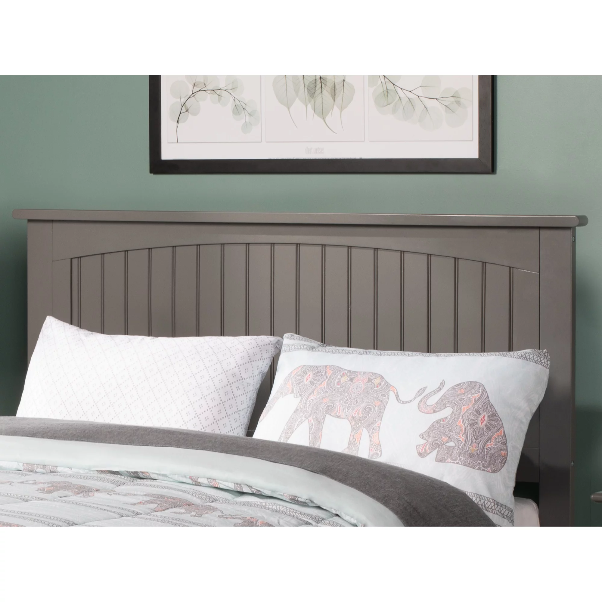 Nantucket Headboard Full Grey