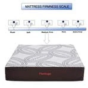 ViscoLogic Desire 10-Inch Made in Canada Cooling Gel Infused Memory Foam - Twin Mattress, Full Mattress , Queen Mattress, King Mattress - Mattress in a Box