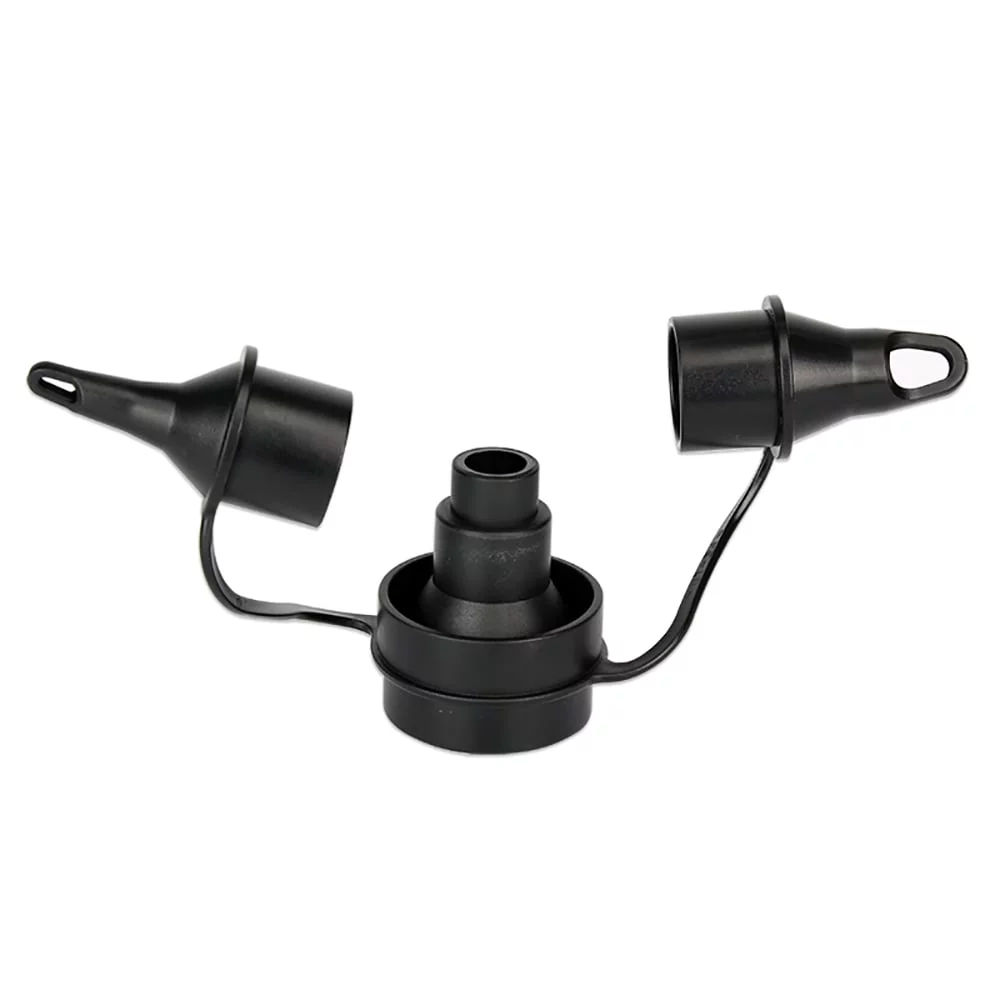 Intex Air Pump w/ 3 Nozzles (2 Pack) w/ Intex Inflatable Couch w/ Cupholders