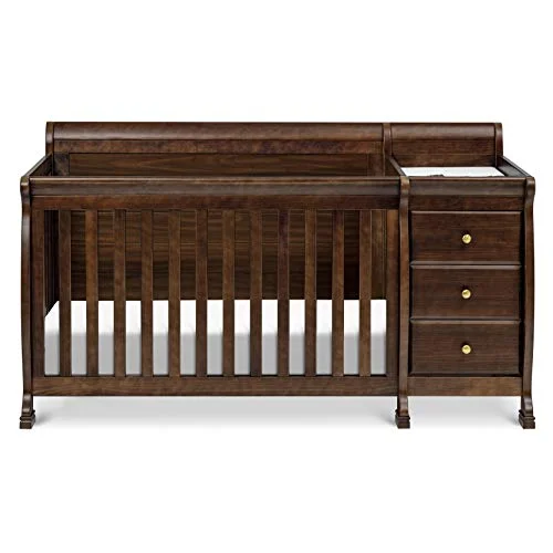 DaVinci Kalani 4-in-1 Convertible Crib & Changer in Espresso