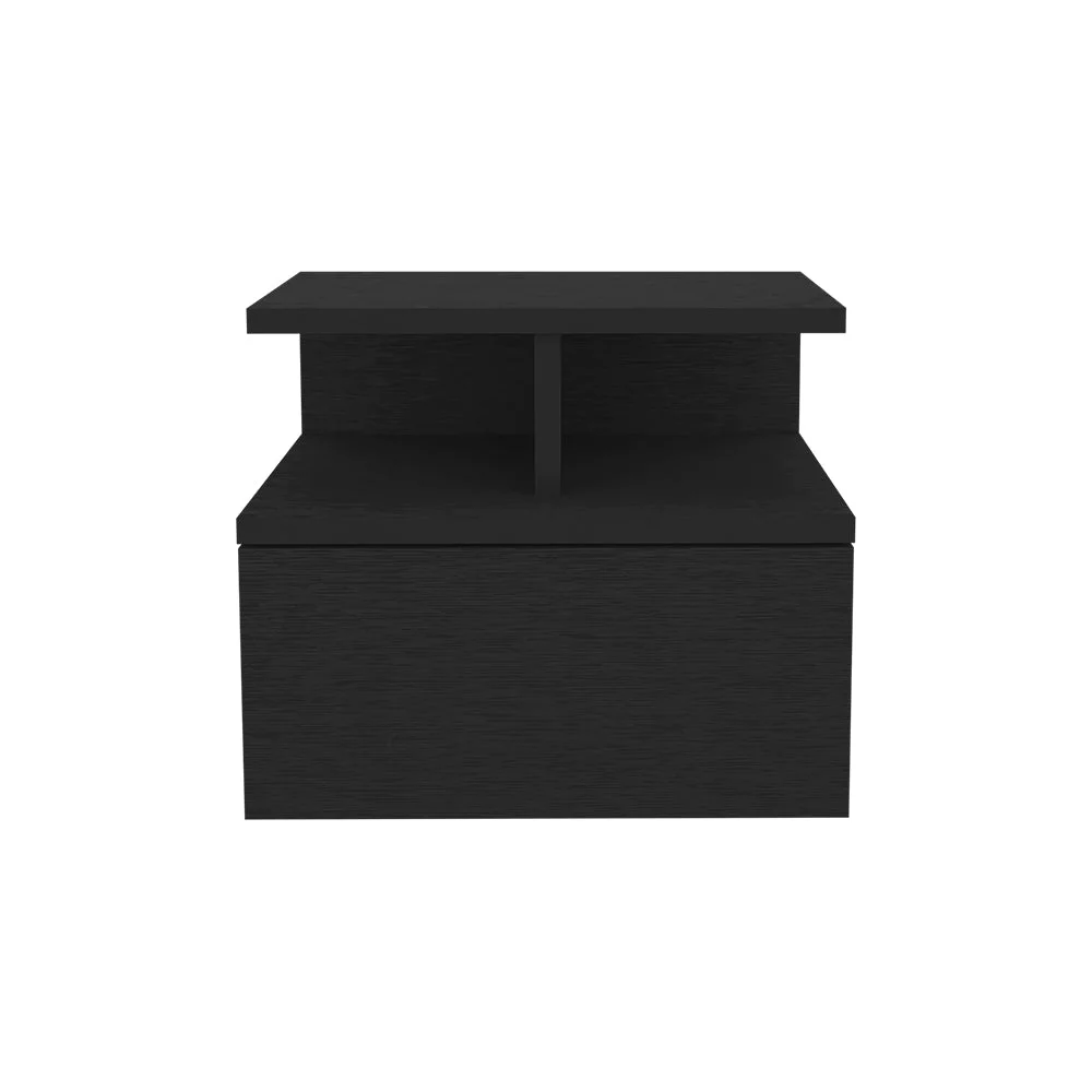 Nightstand Floating Flopini, Bedroom, Black