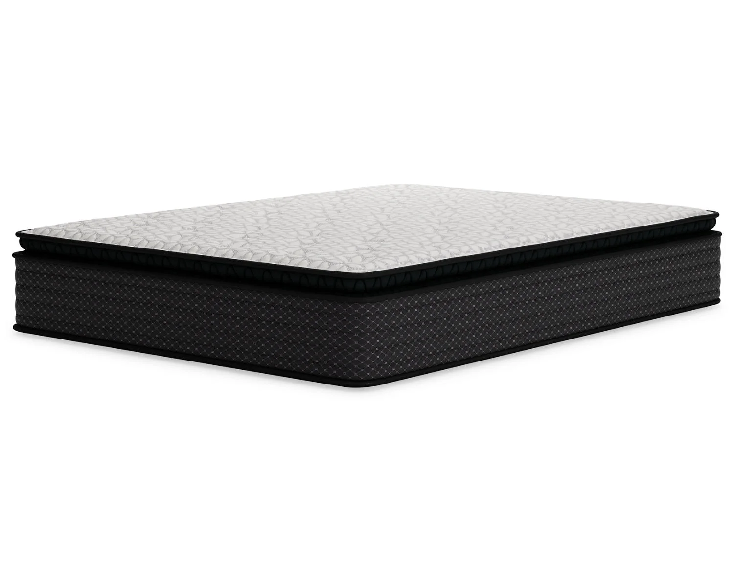 Signature Design by Ashley Full Size Limited Edition 13 inch Pillow Top Hybrid Mattress with Lumbar Support Gel Memory Foam, White