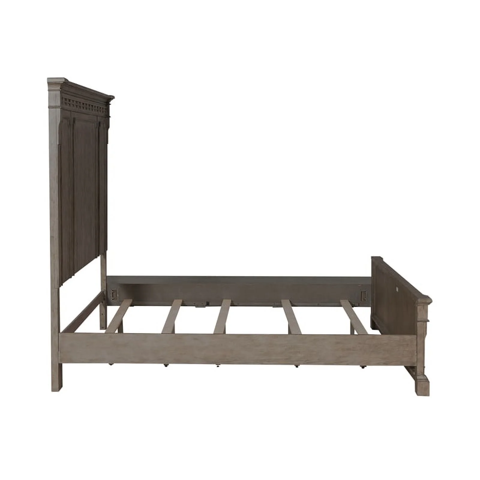 Town and Country Queen Panel Bed in Dusty Taupe