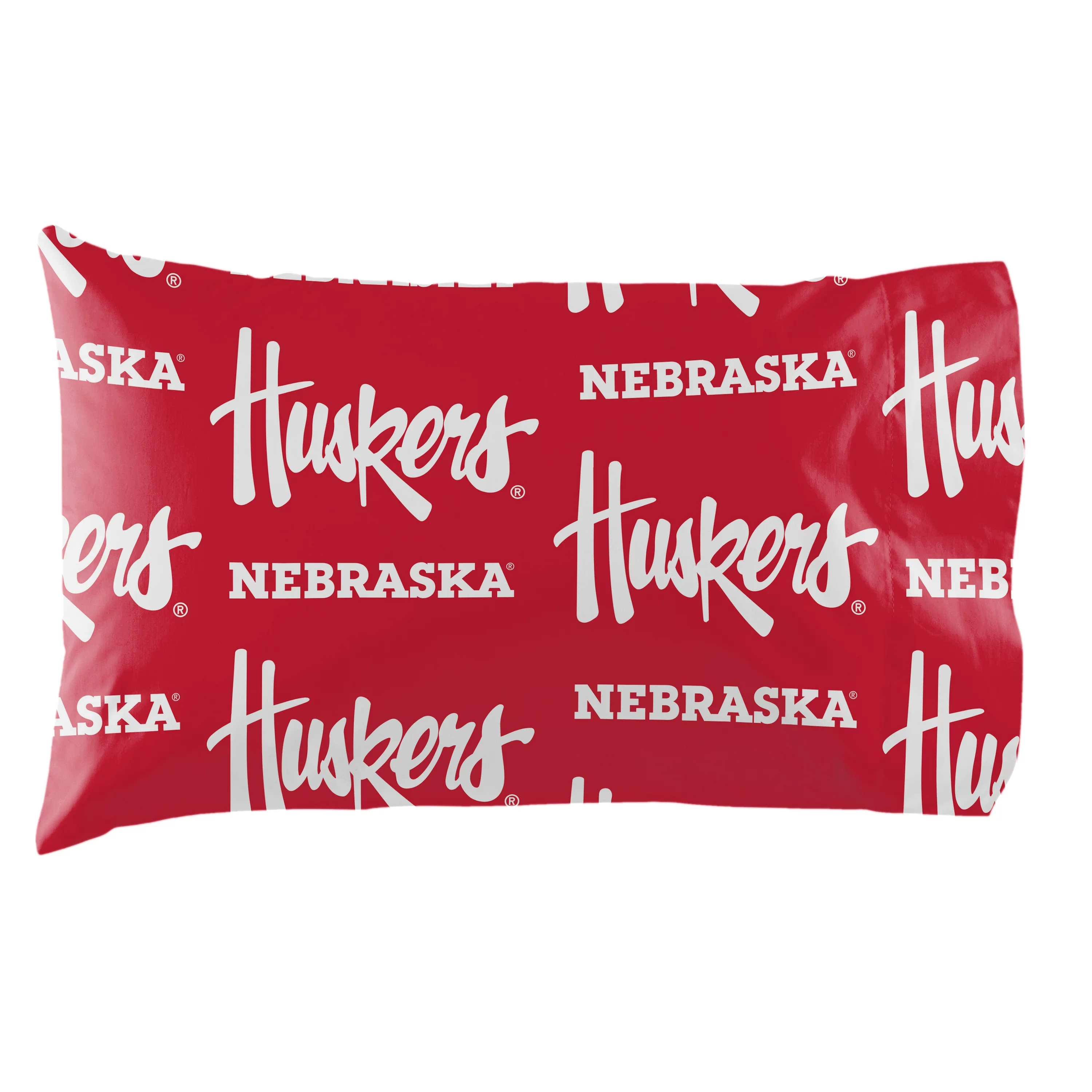 NCAA Nebraska Cornhuskers Bed in Bag Set, Queen Size, Team Colors, 100% Polyester, 5 Piece Set