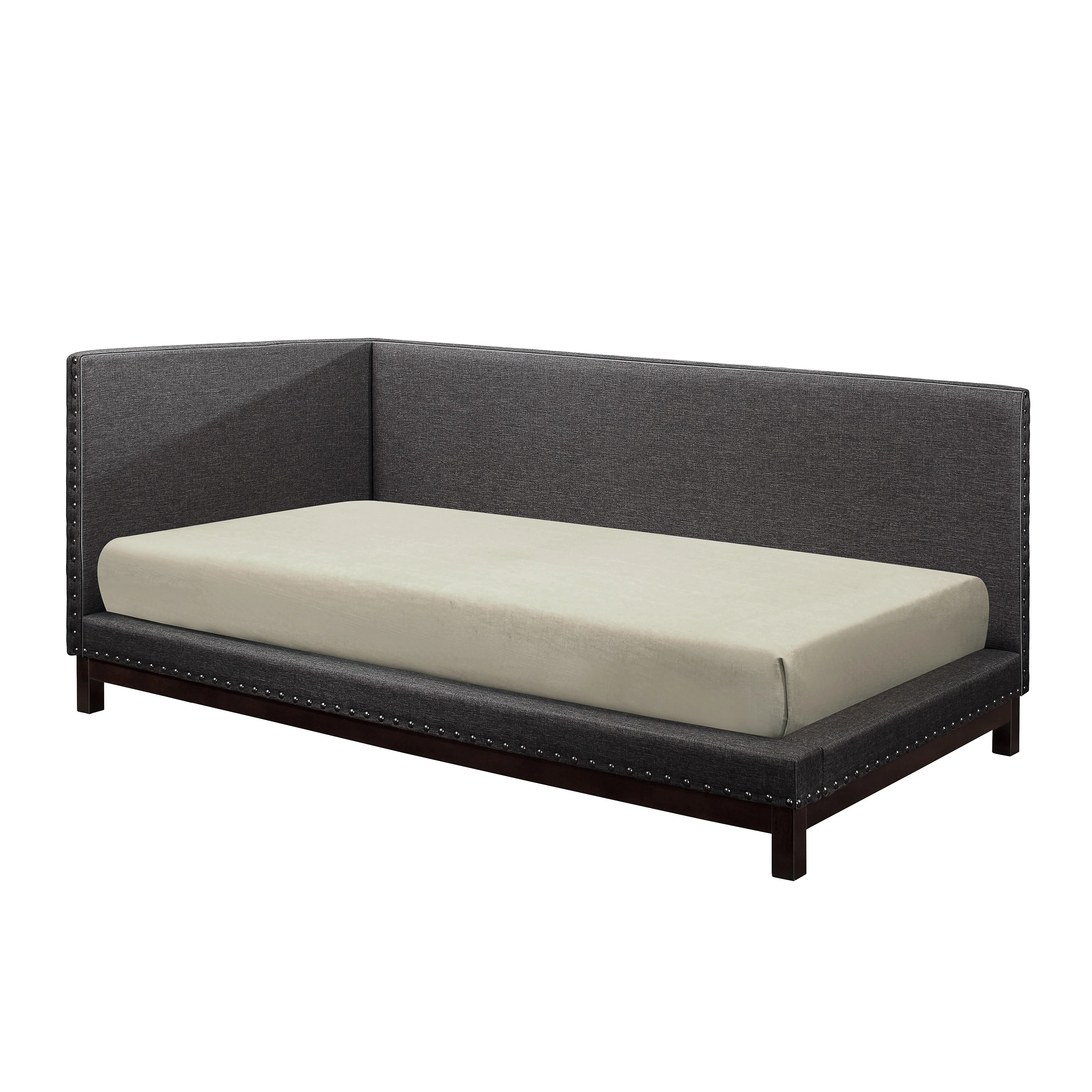 Fremont & Park Taye Gray Upholstred Twin Size Daybed