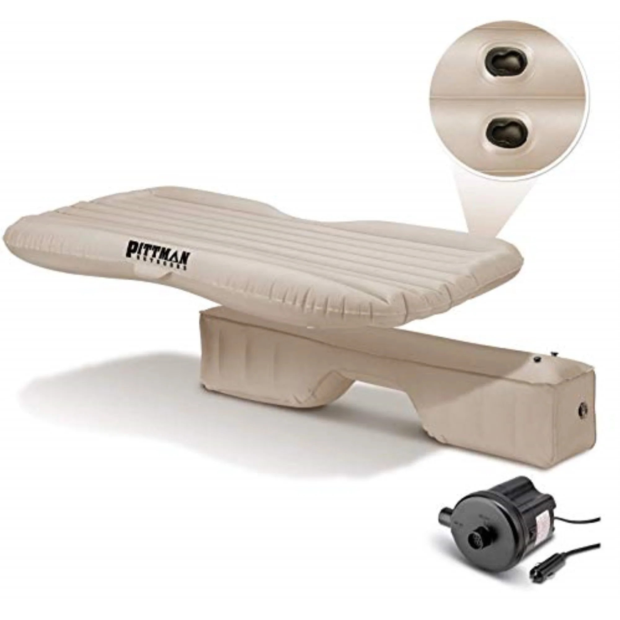 Inflatable Rear Seat Air Mattress Full-Size. Fits SUV's & Full-size Trucks