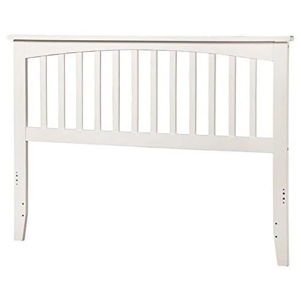 Queen Spindle Headboard In White