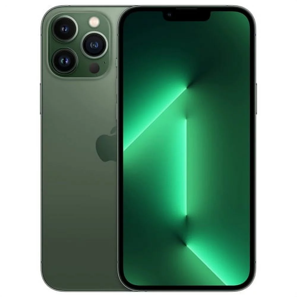 Pre-Owned Apple iPhone 13 Pro Max 128GB Fully Unlocked Verizon T-Mobile AT&T 5G (2021) - Alpine Green (Fair)