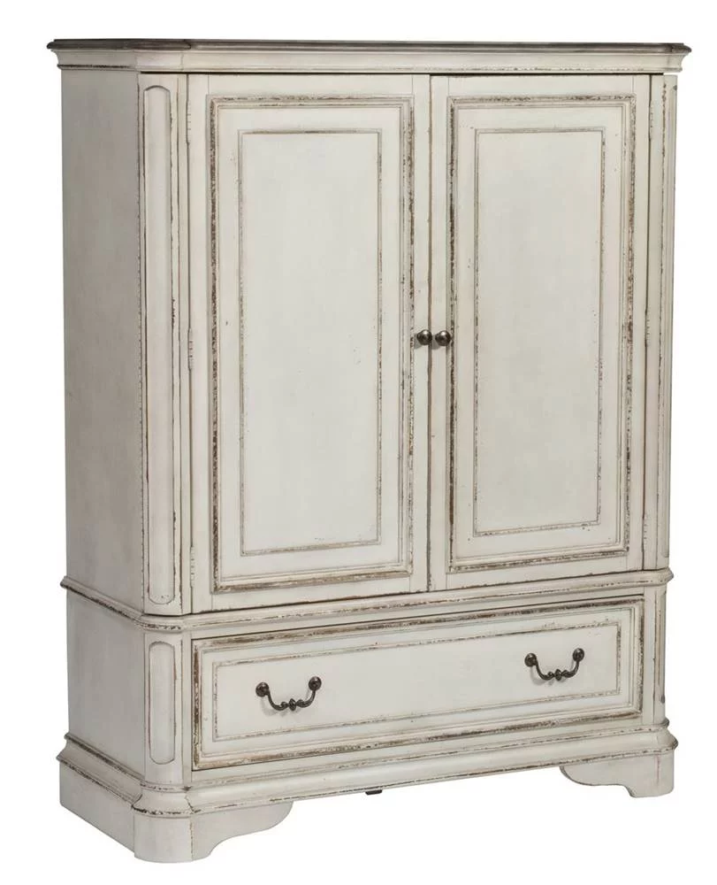 Magnolia Manor White Door Chest