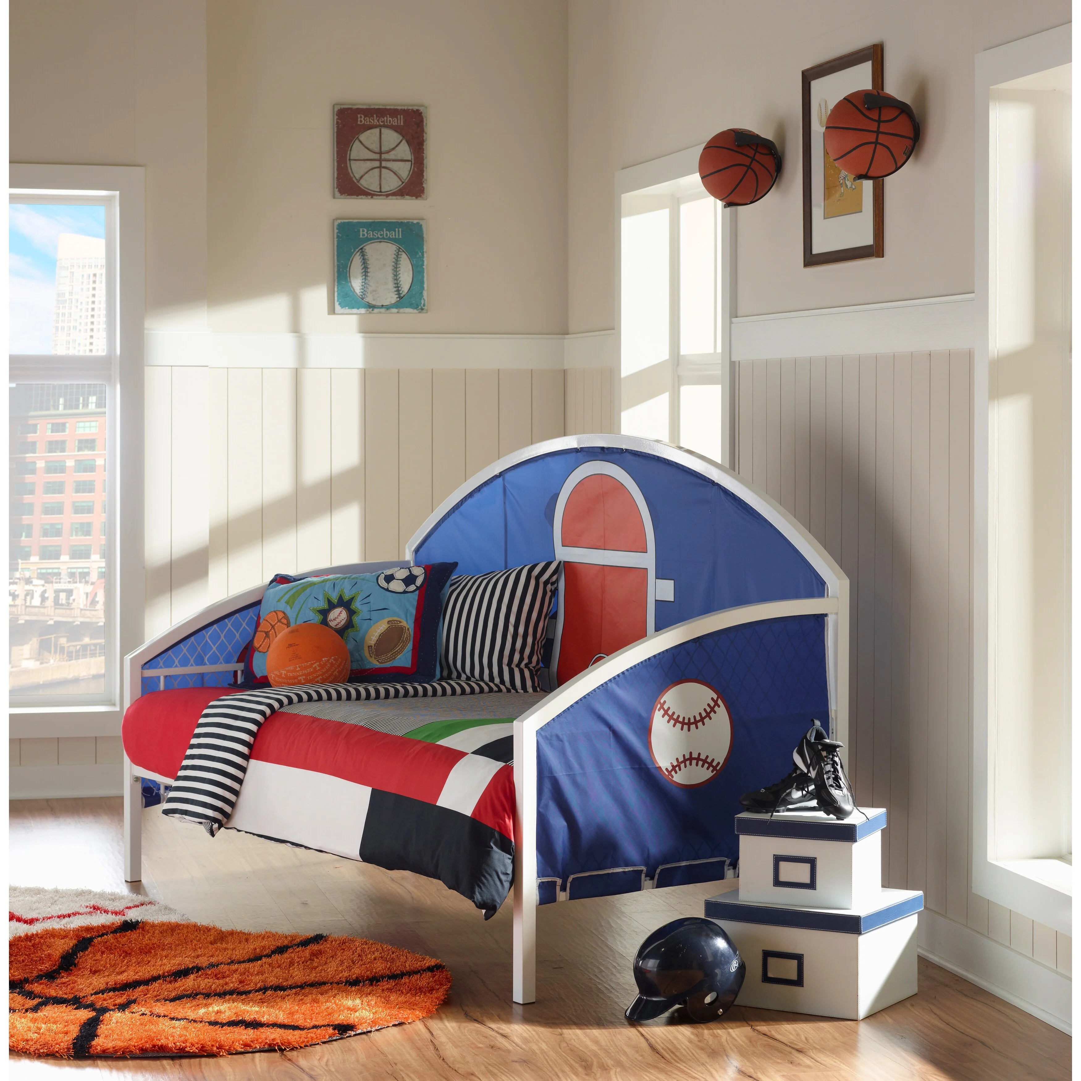 Linon Home Decor Vito Big Game Kids' Daybed