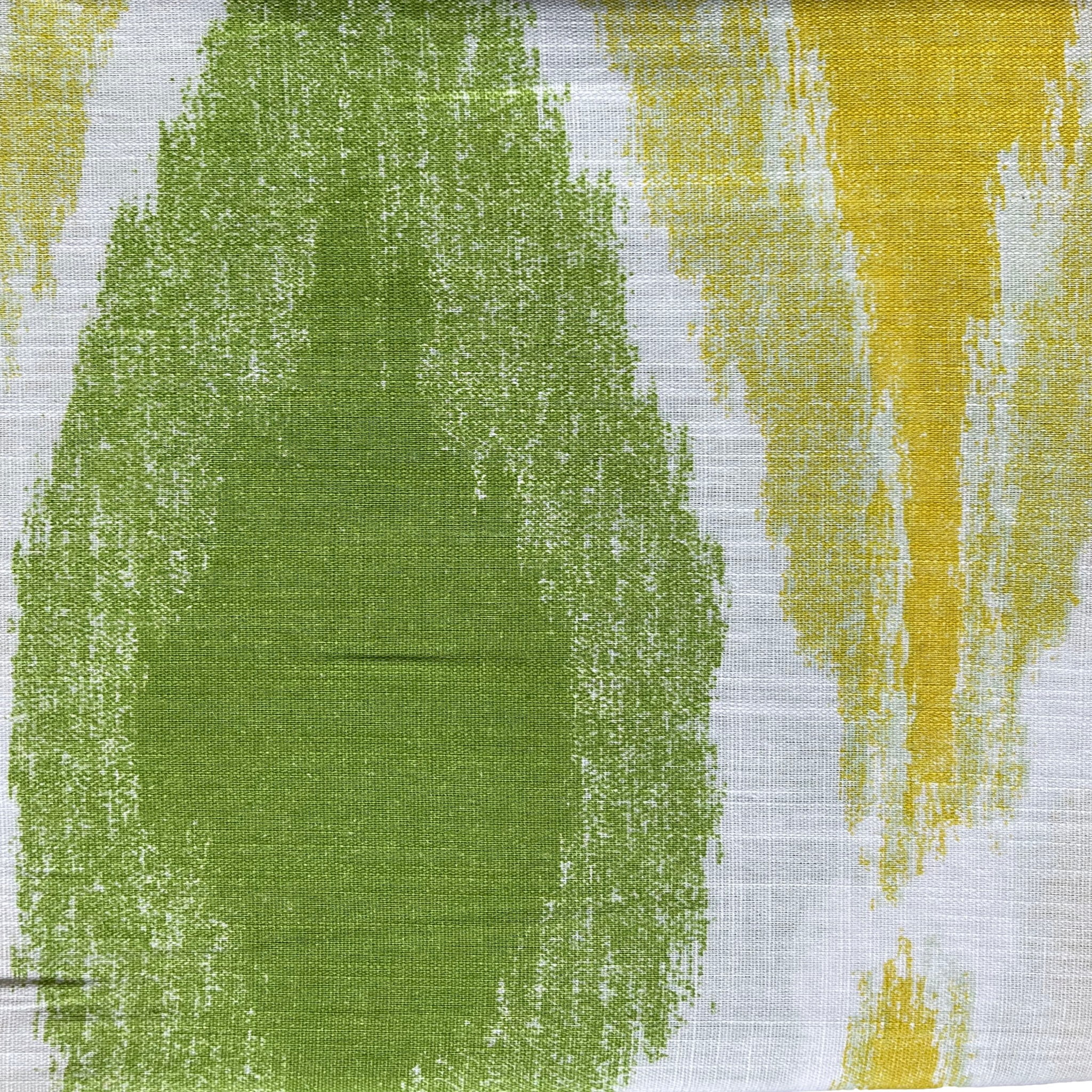 Threshold Yellow & Green Tie Dye Ikat 3 Pc Duvet Cover Set King Size Bed