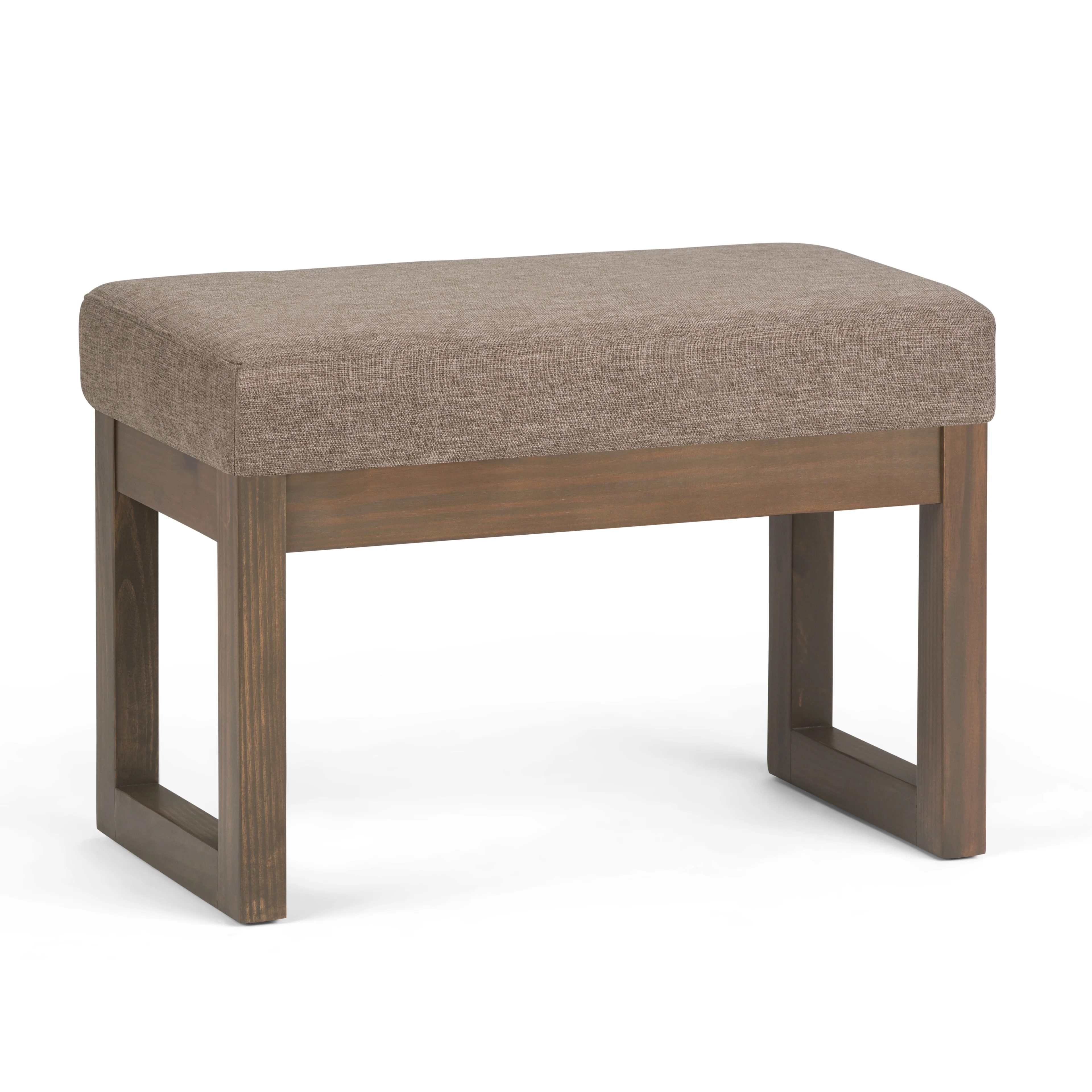 Simpli Home Milltown Small Ottoman Bench