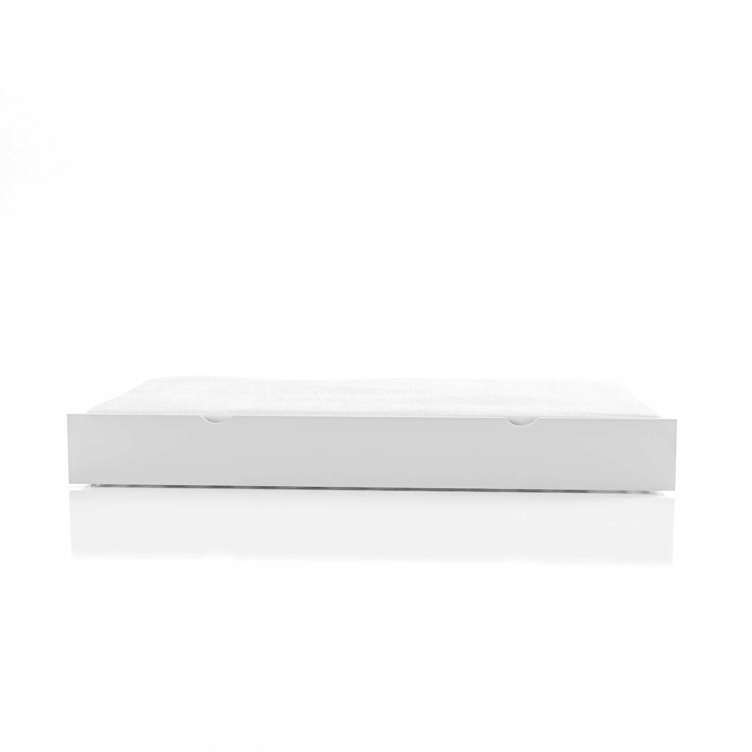 Furniture of America Hily Transitional Grey Twin Solid Wood Trundle by  Antique White