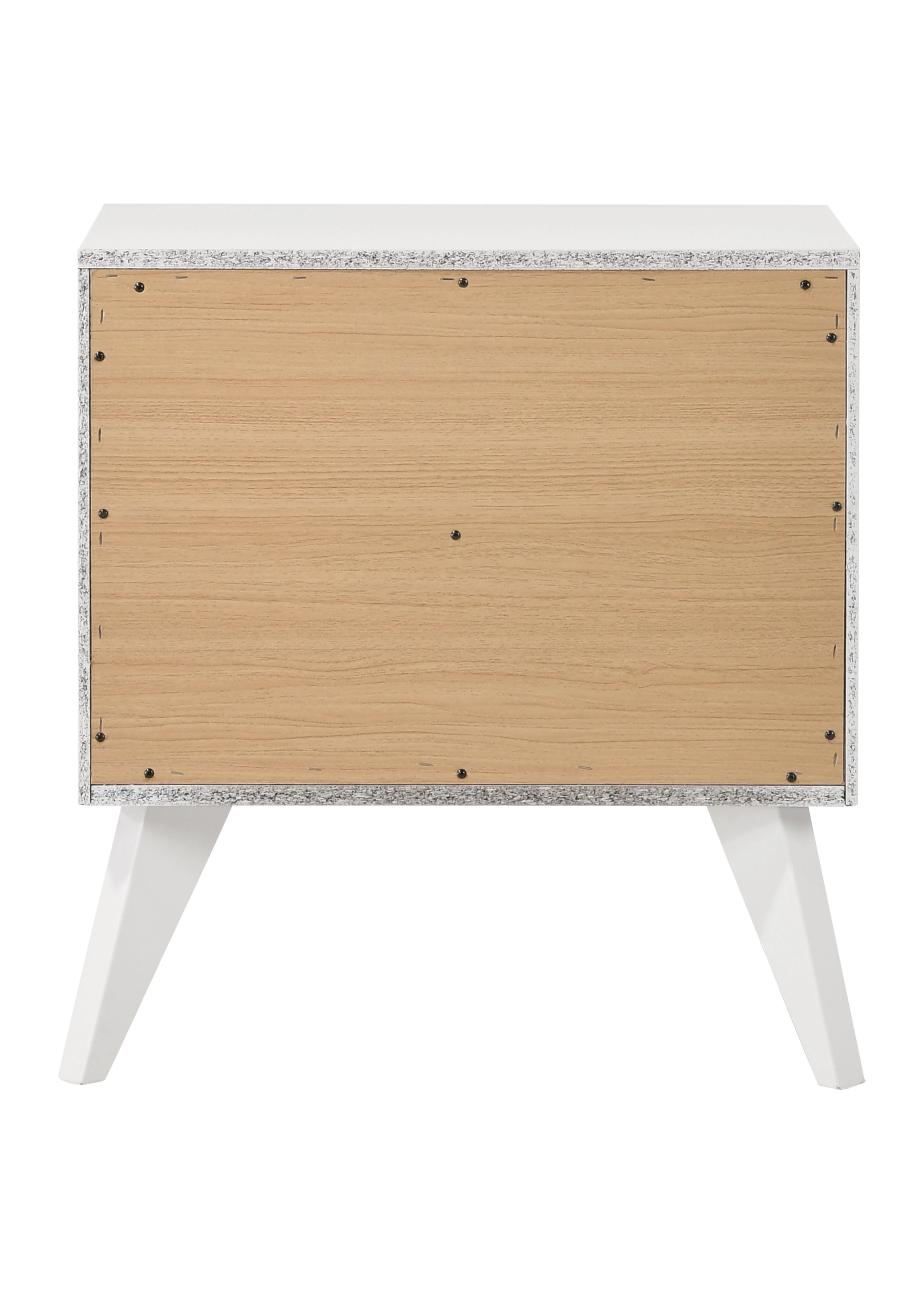 Night Stand,2 Drawer Dresser for Bedroom,Small Side Table with 2 Drawers,Bedside Furniture,Night Stand,End Table for Bedroom,Living Room,White