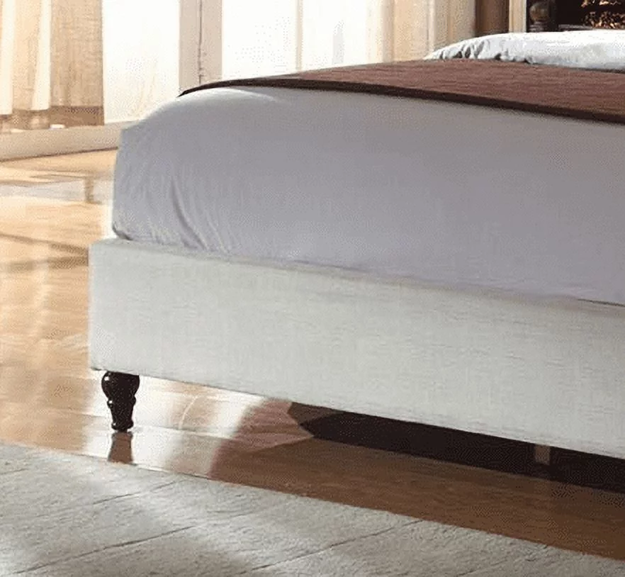 Full Size Upholstered Platform Bed Frame with 51