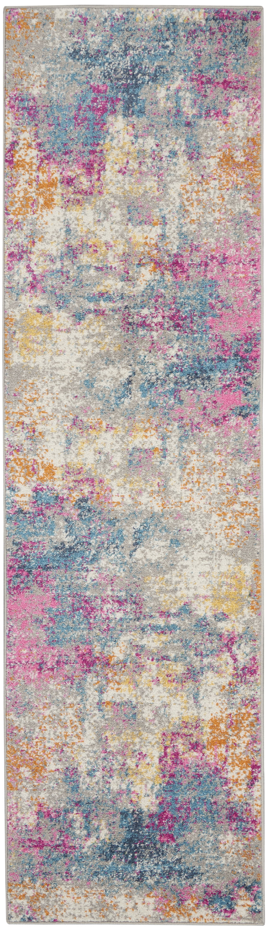 Nourison Passion Abstract Ivory Multicolor 2'2