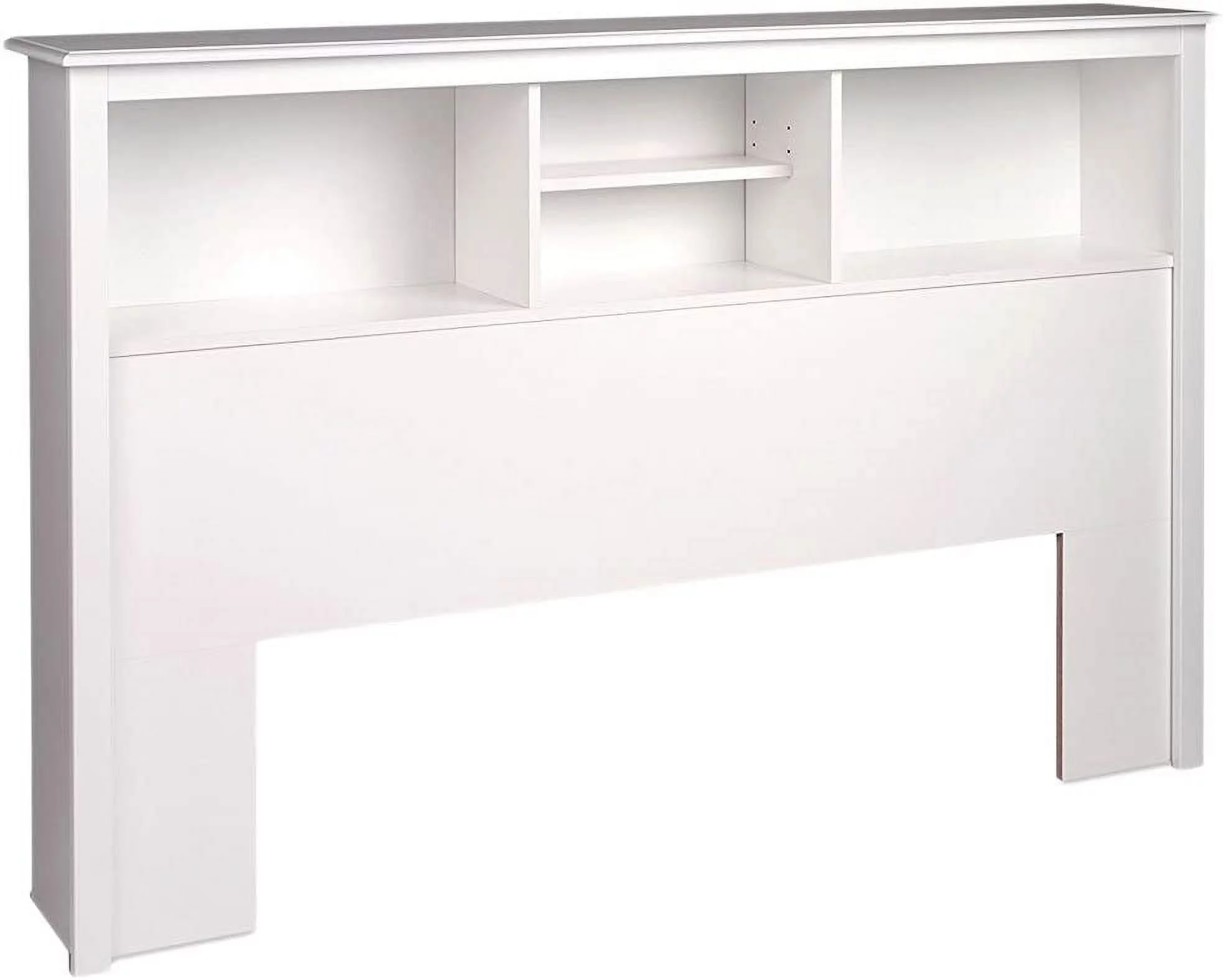 YGDU Stylish Full/Queen Headboard with 3 Compartments, Deep Bookcase Style Headboard for Full/Queen Size Beds 11