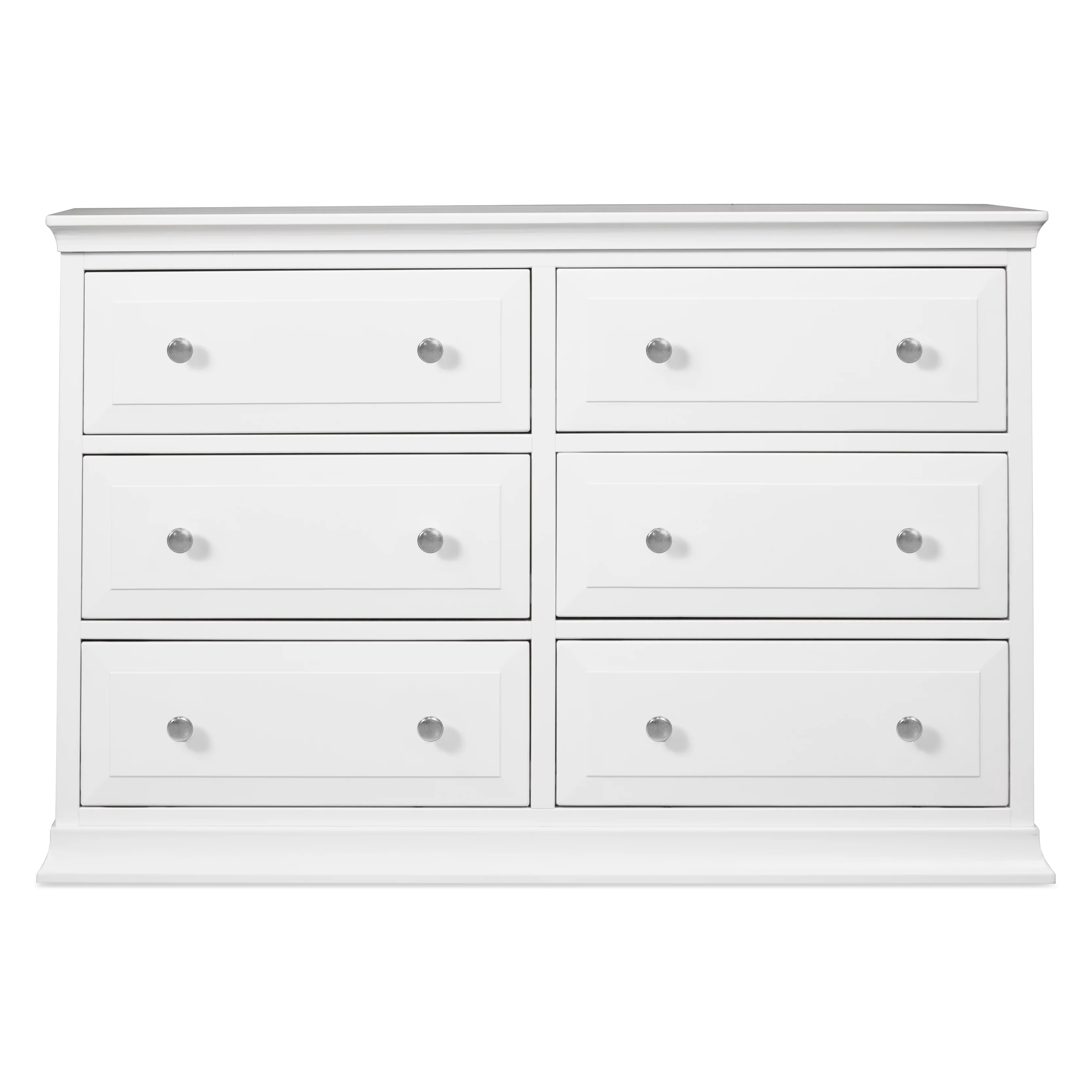 DaVinci Signature 6-Drawer Double Dresser in White