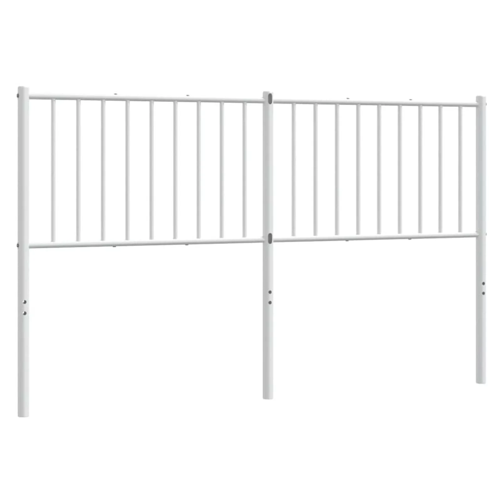 Dcenta Metal Headboard White 59.1