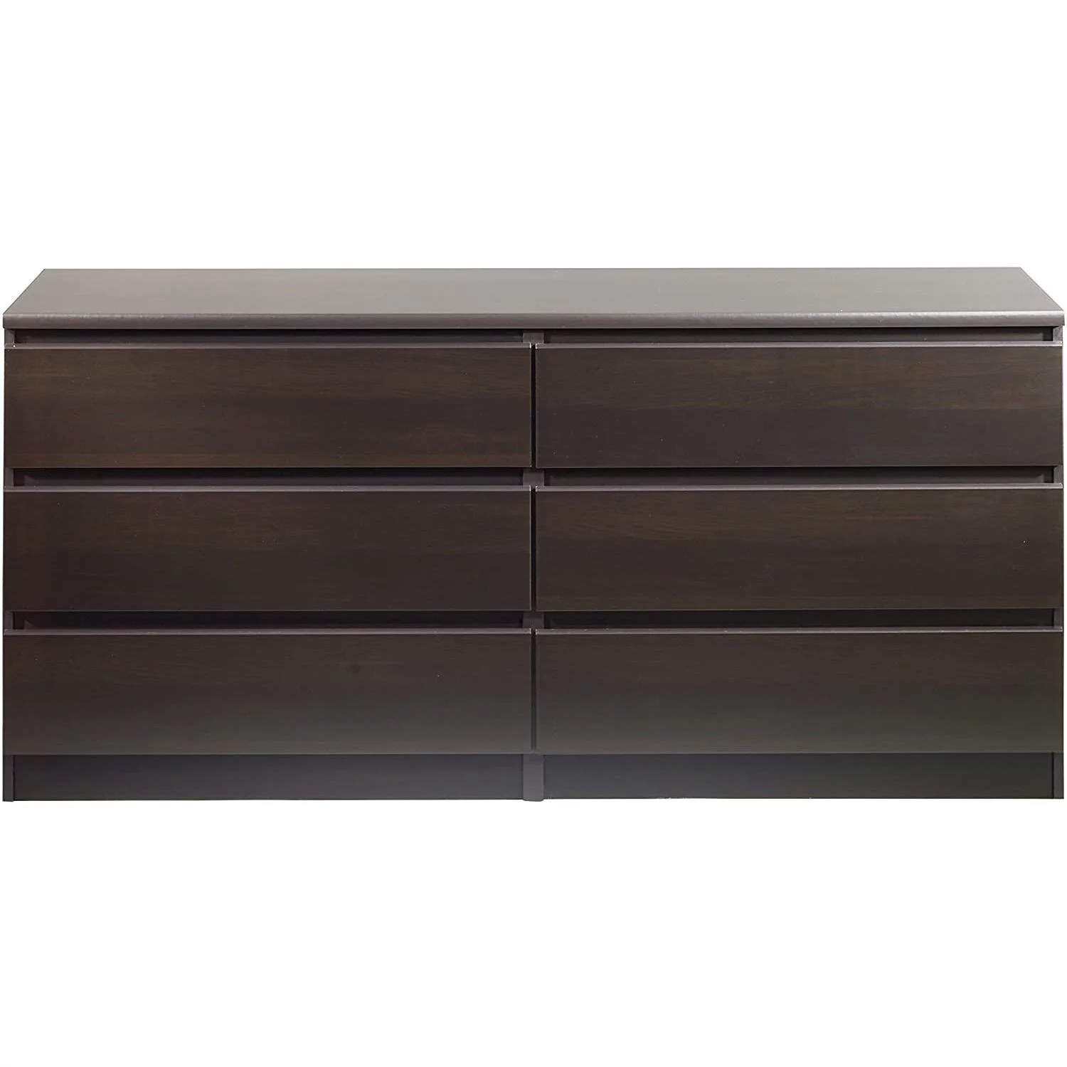 Scottsdale 6 Drawer Double Dresser, Coffee