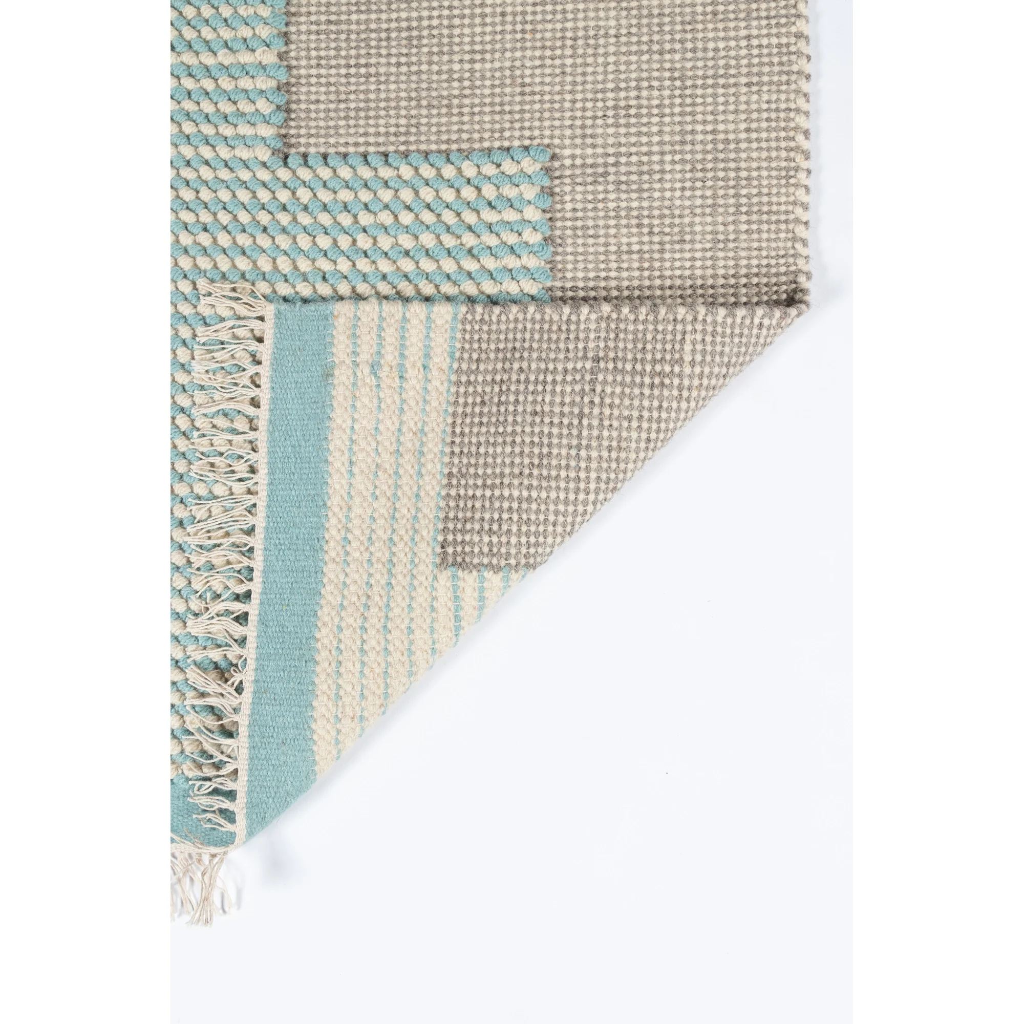 Momeni Karl Jules Geometric Contemporary Area Rugs, Blue