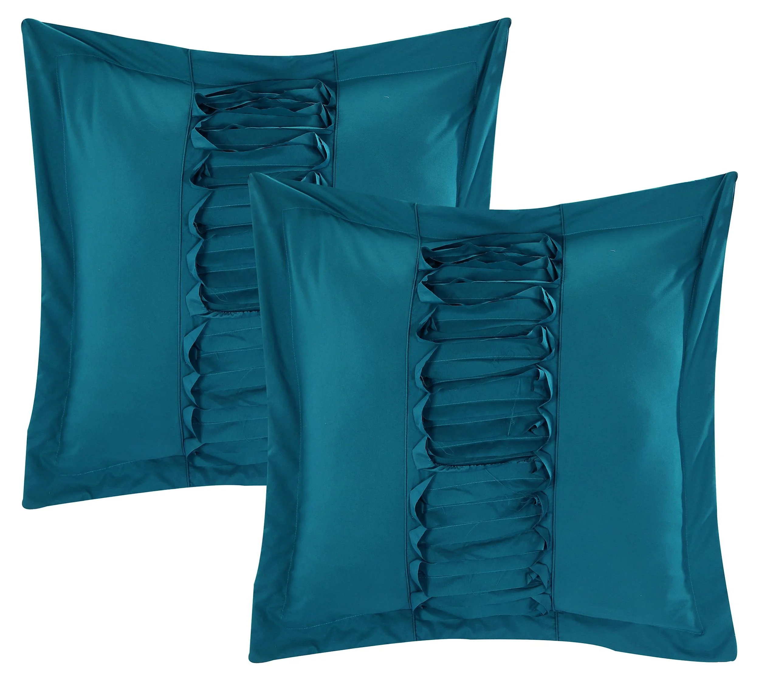 Chic Home Nancy Contemporary 500 Thread Count 8 Piece Comforter Sets, Queen with Comforter, Bed Skirt, Pillow Sham, Euro Sham, Decorative Pillow