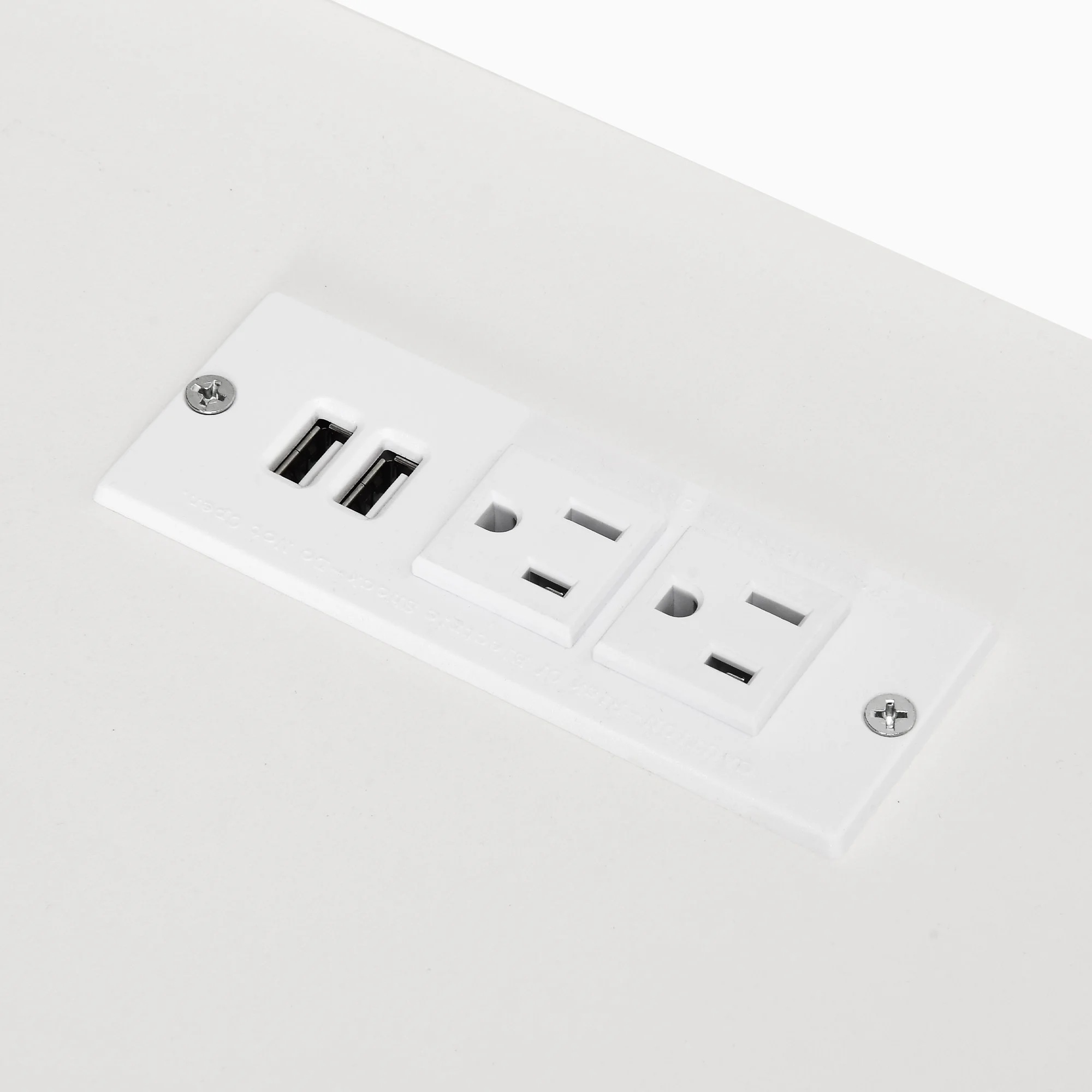 Dextrus 48 Inch 4 Drawer Dresser, White Chest of Drawers With Power Outlet & USB, Modern Storage Cabinet for Bedroom, Chest Cabinet Wood Organizer for Living Room