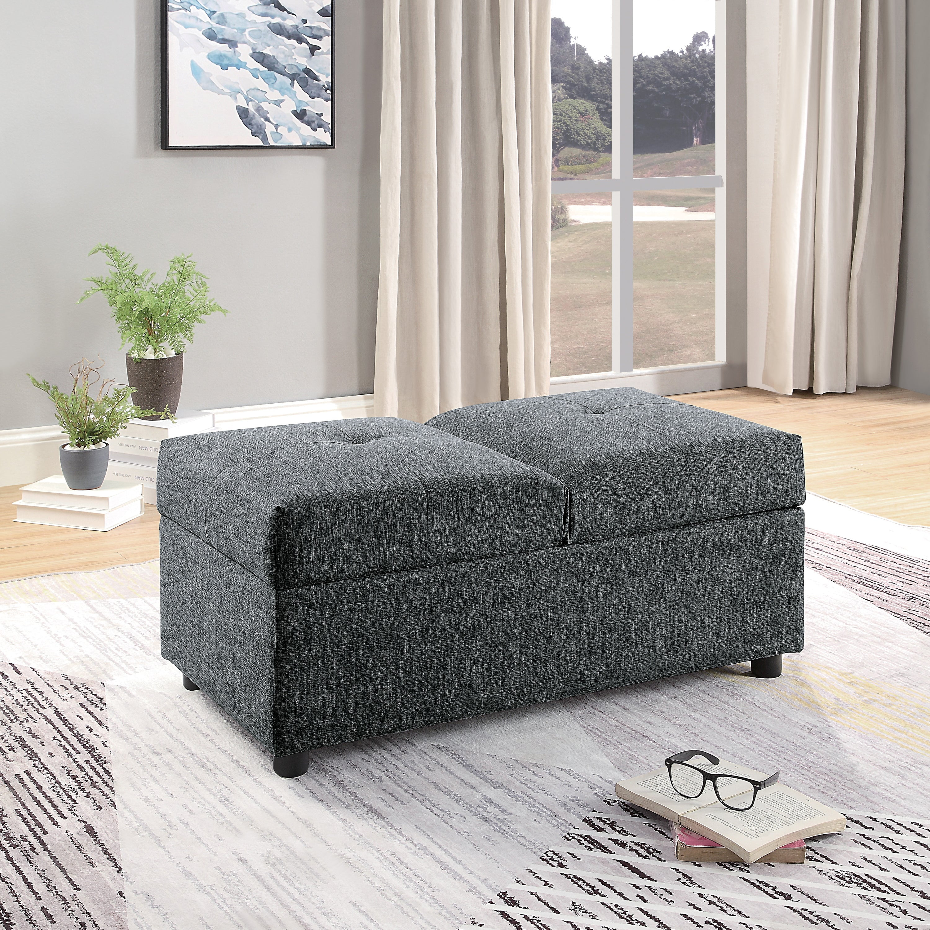 Stylo Convertible Ottoman Chair