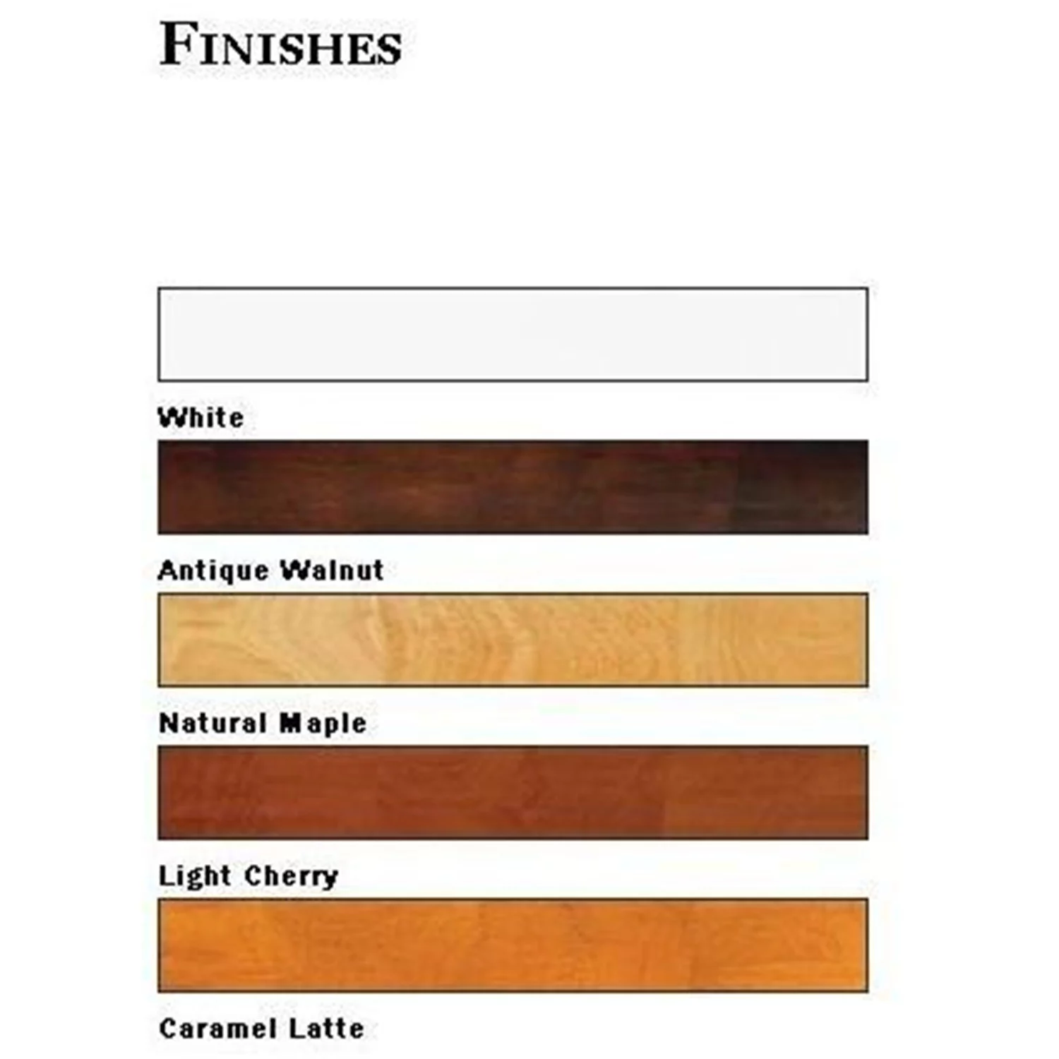 AFI Concord Platform Bed with Flat Panel Footboard-Color:White,Size:Full