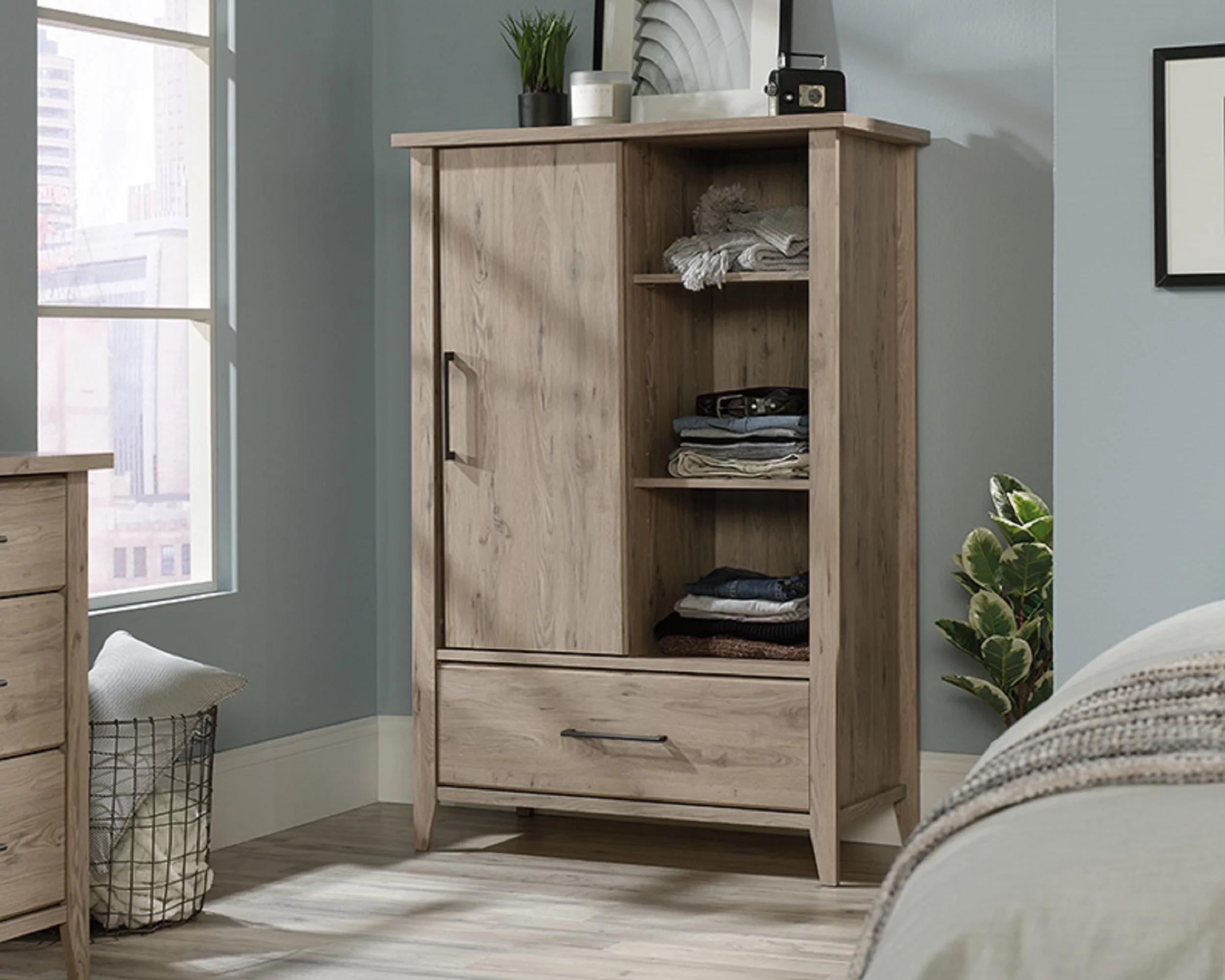 Sauder Summit Station Collection Armoire