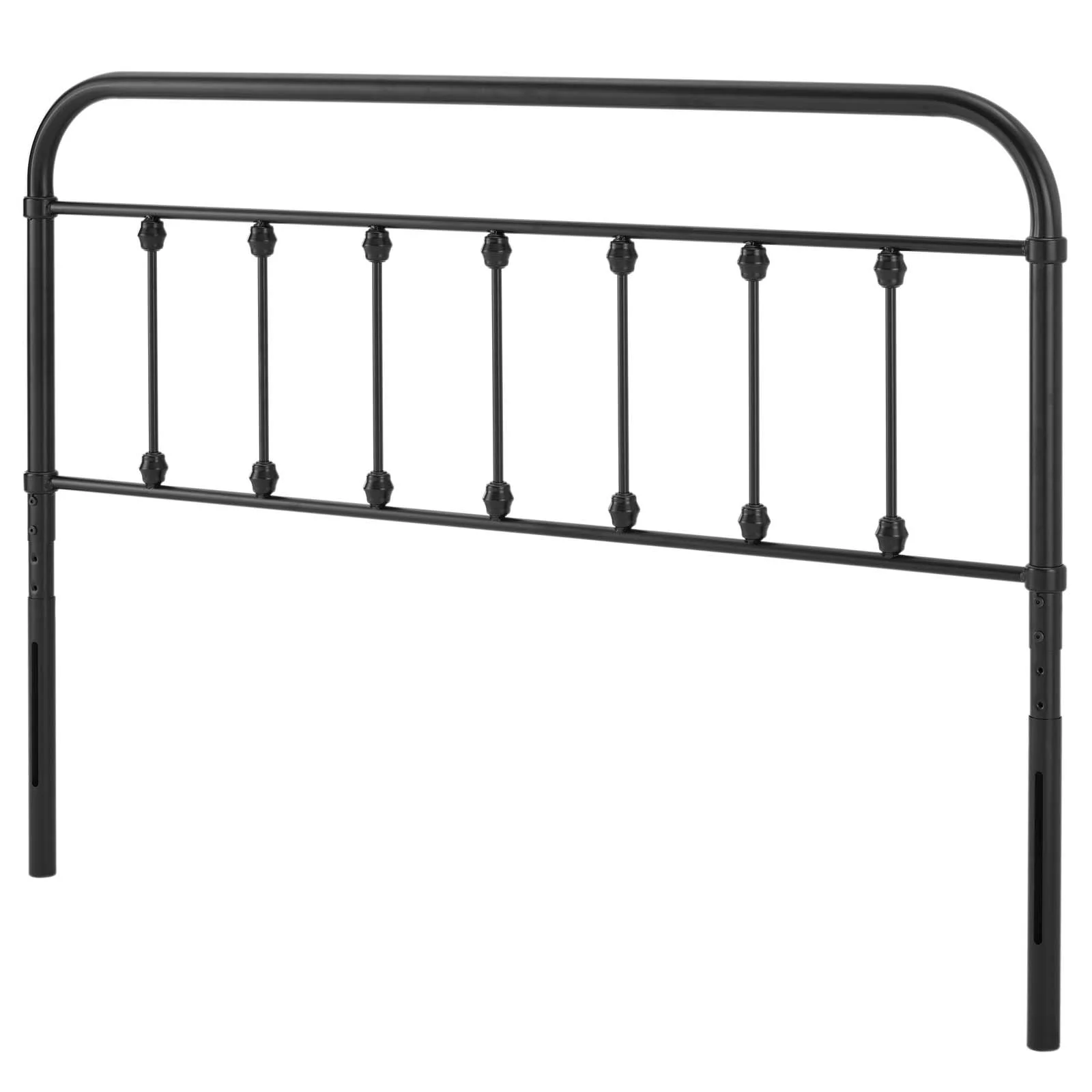 Headboard, Full Size, Metal, Black, Modern Contemporary Urban Design, Bedroom Master Guest Suite