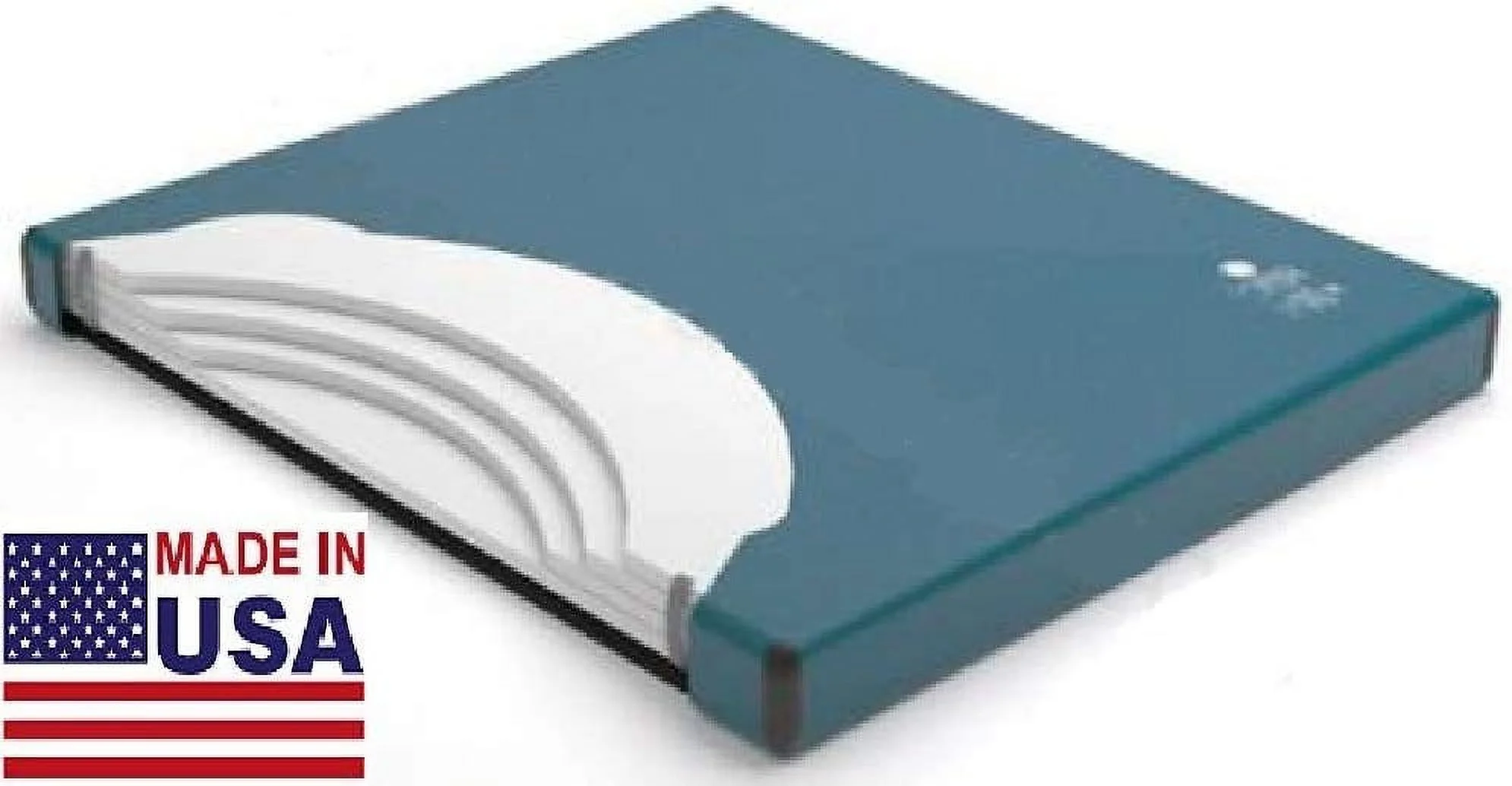 US 90% WAVELESS WATERBED Mattress (California King 72X84 US4000)