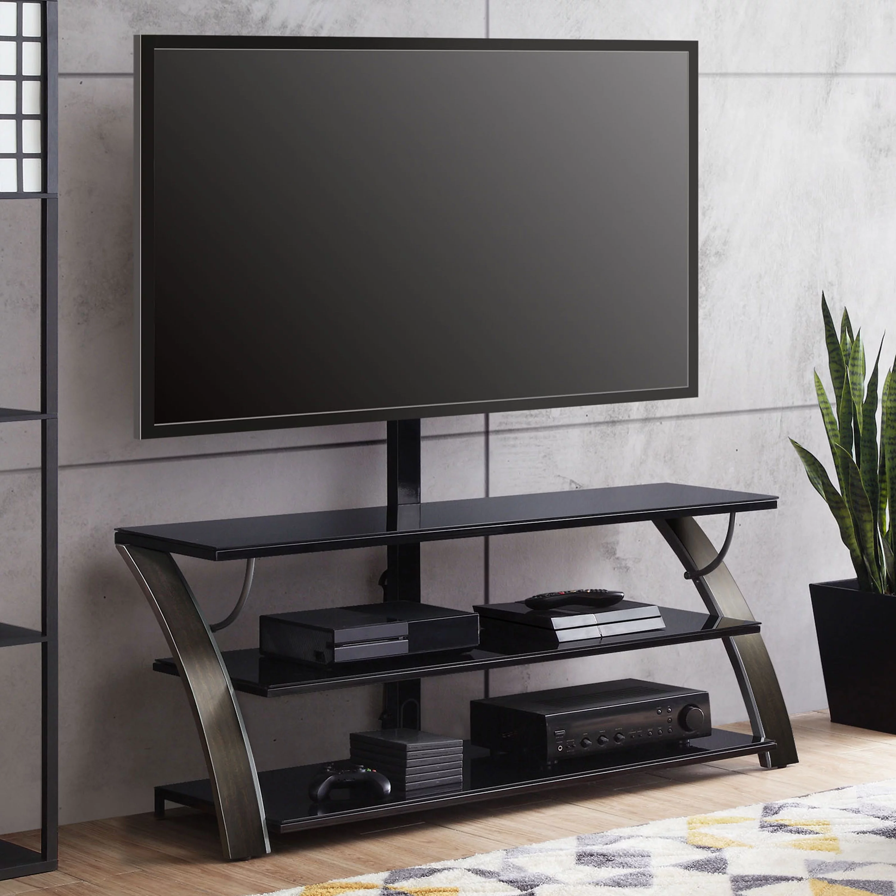 Whalen Payton 3-in-1 Flat Panel TV Stand for TVs up to 65