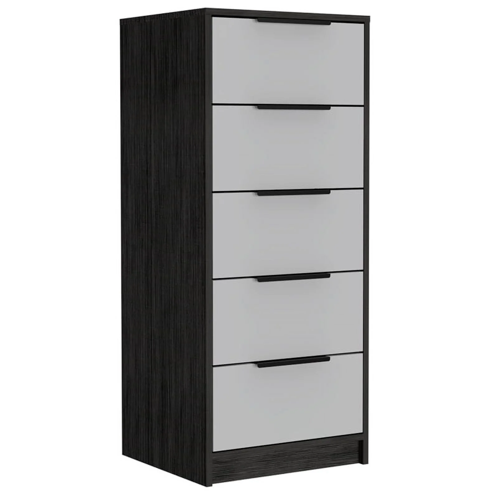 Home Square 2-Piece Set with Four Drawer Dresser and 5 Drawers Dresser