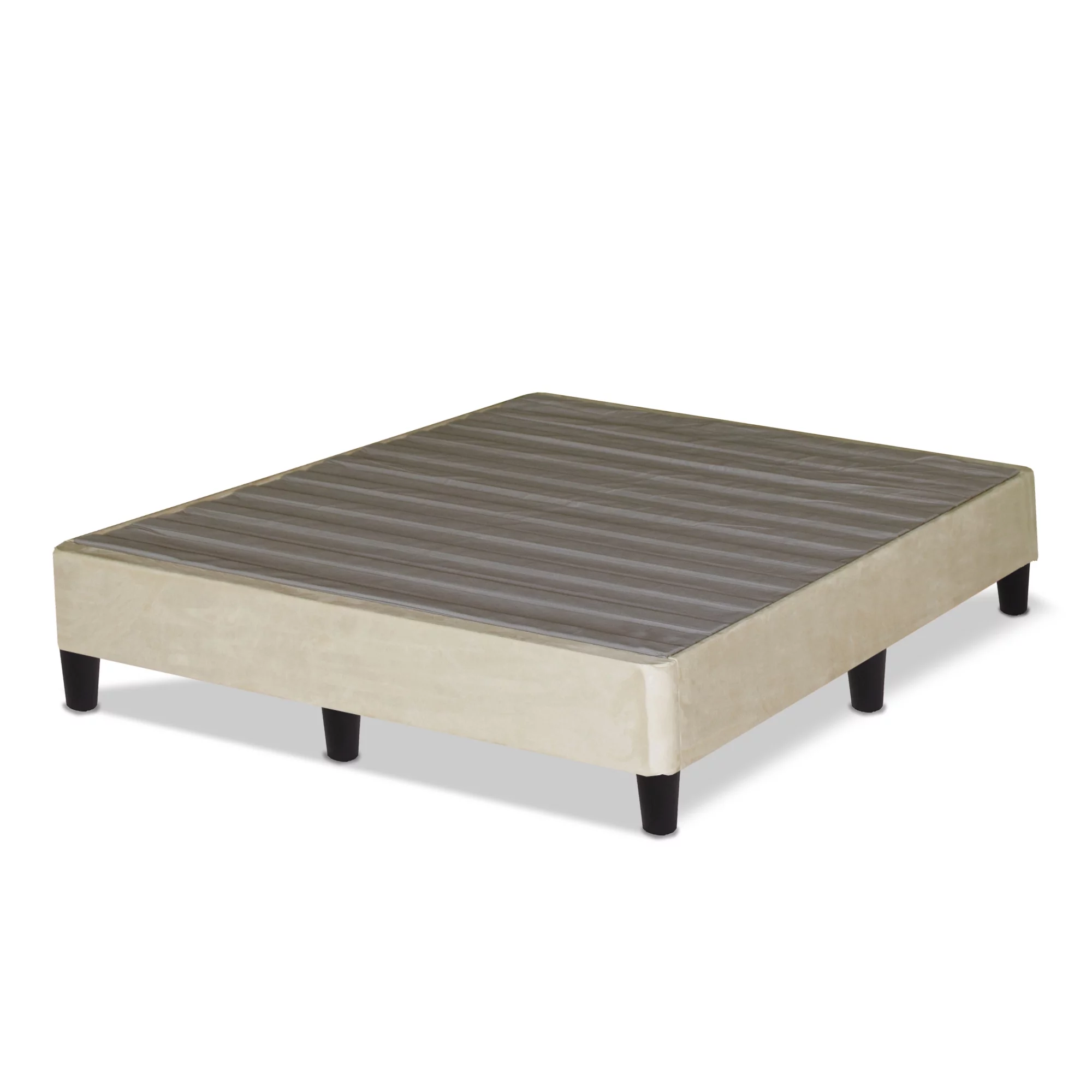 Wayton-Continental Sleep, 13” Platform Bed with Leg, Beige, Full