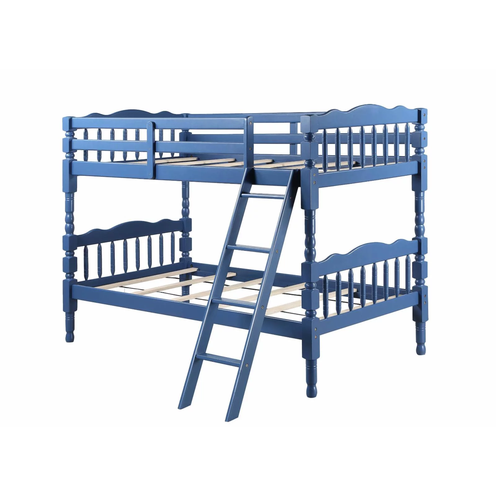 ACME Homestead Twin Twin Bunk Bed in Dark Blue Finish